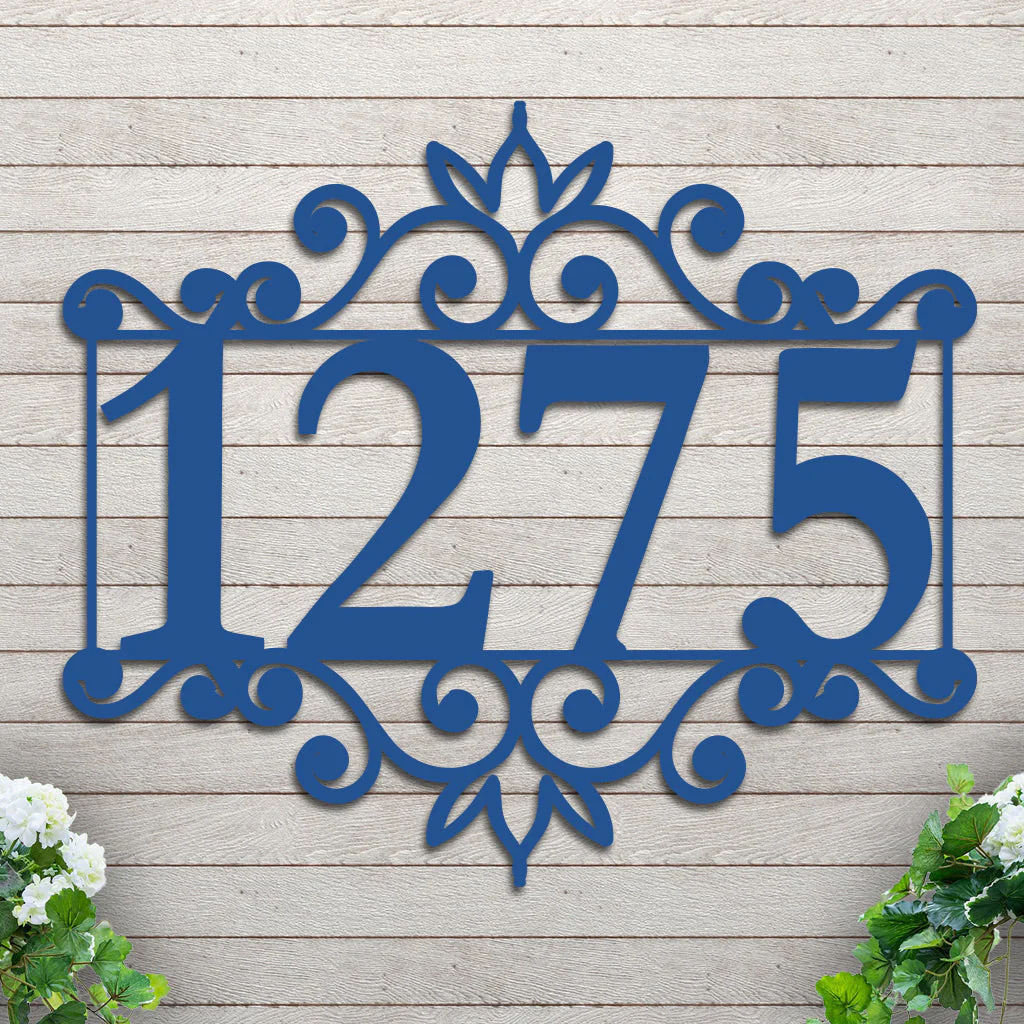 Decorative House Number Sign - Image 4