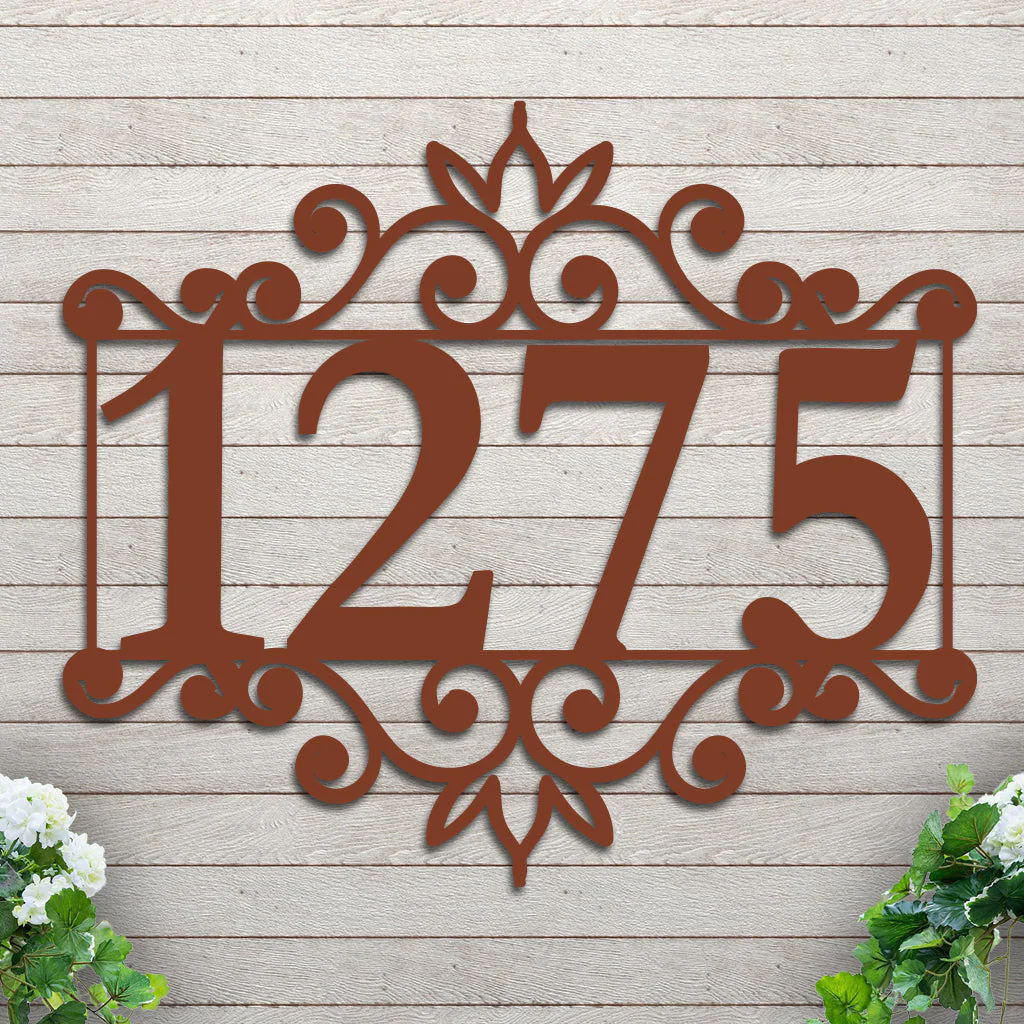 Decorative House Number Sign - Image 6