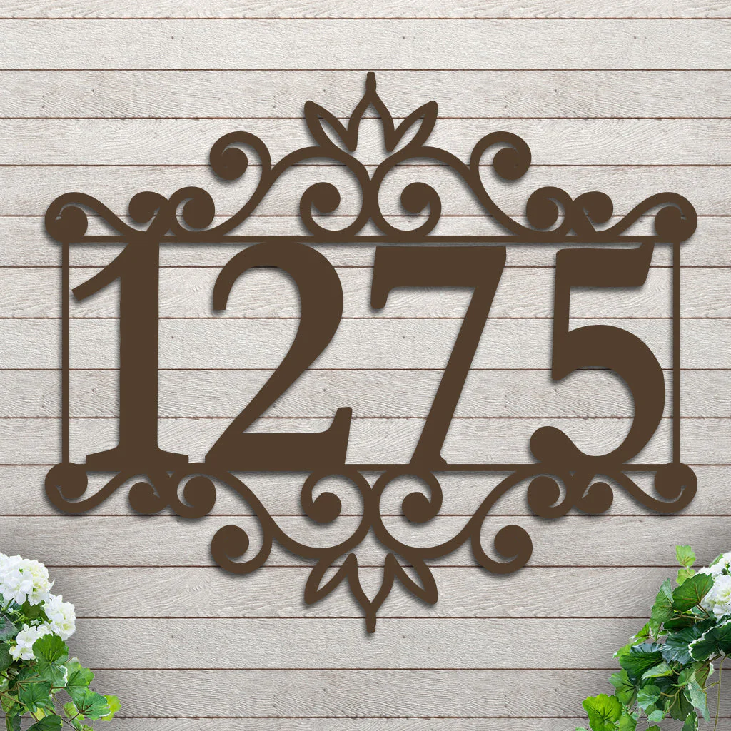 Decorative House Number Sign - Image 7