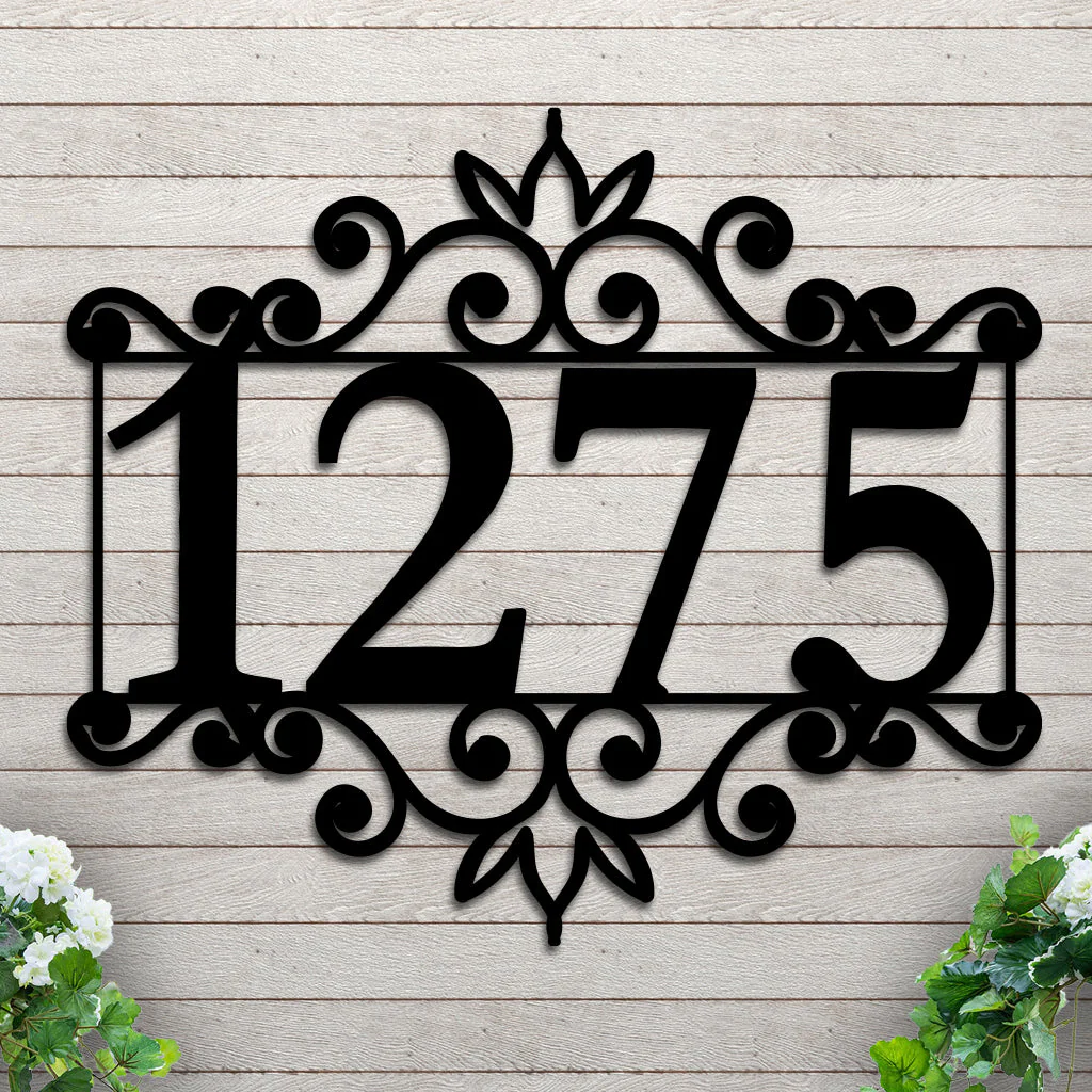 Decorative House Number Sign - Image 8