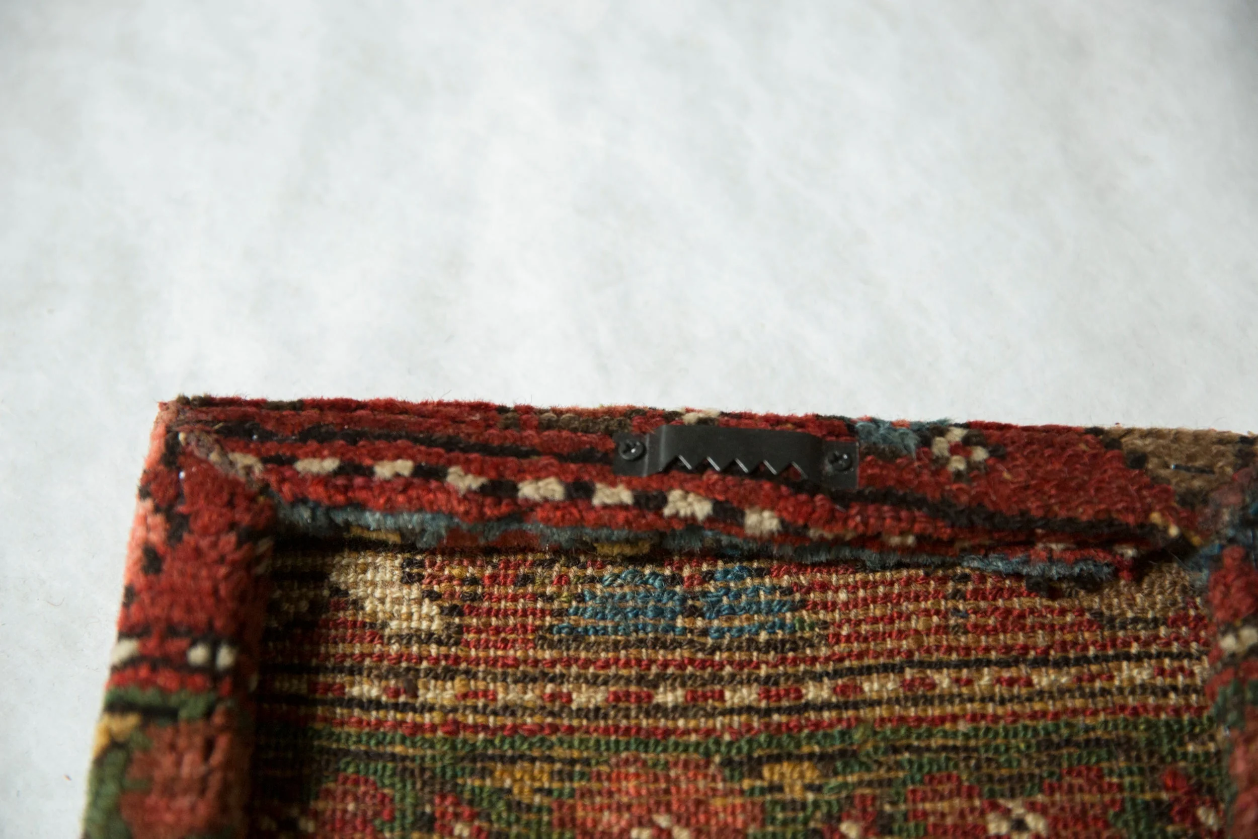 Decorative Kurdish Hamadan Rug Art - Image 4
