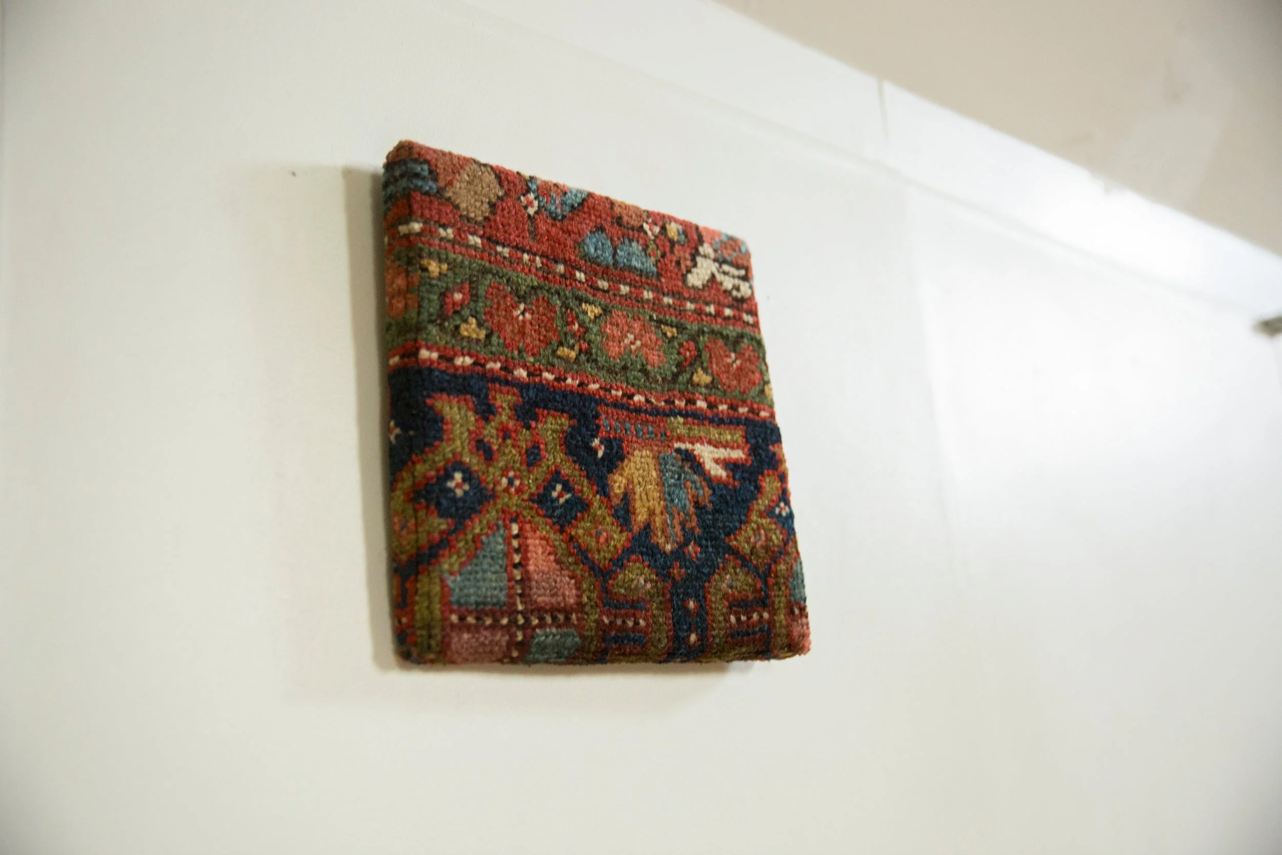 Decorative Kurdish Hamadan Rug Art - Image 6