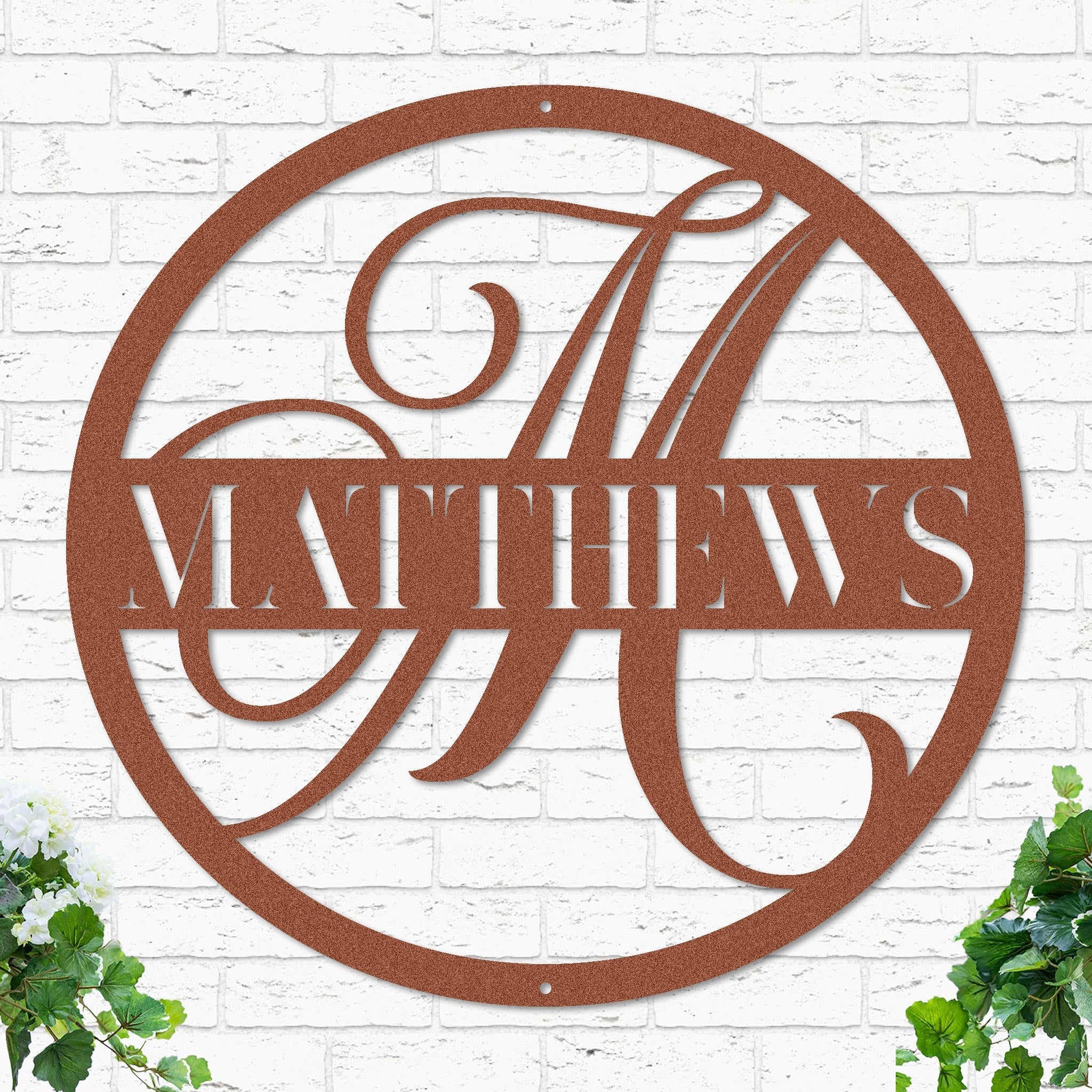 Decorative Monogram Initial and Name - Image 6