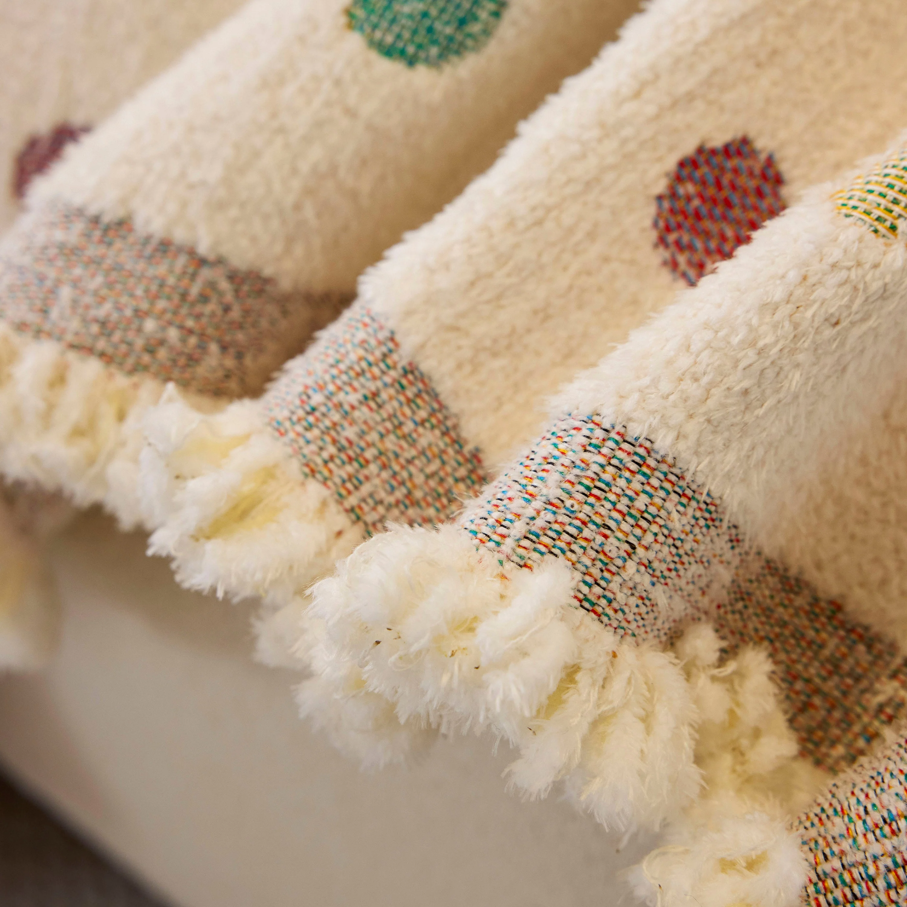 Decorative Plush Textured Woven Sofa Cover Throw, Cozy Soft Couch Protector Blanket - Image 12