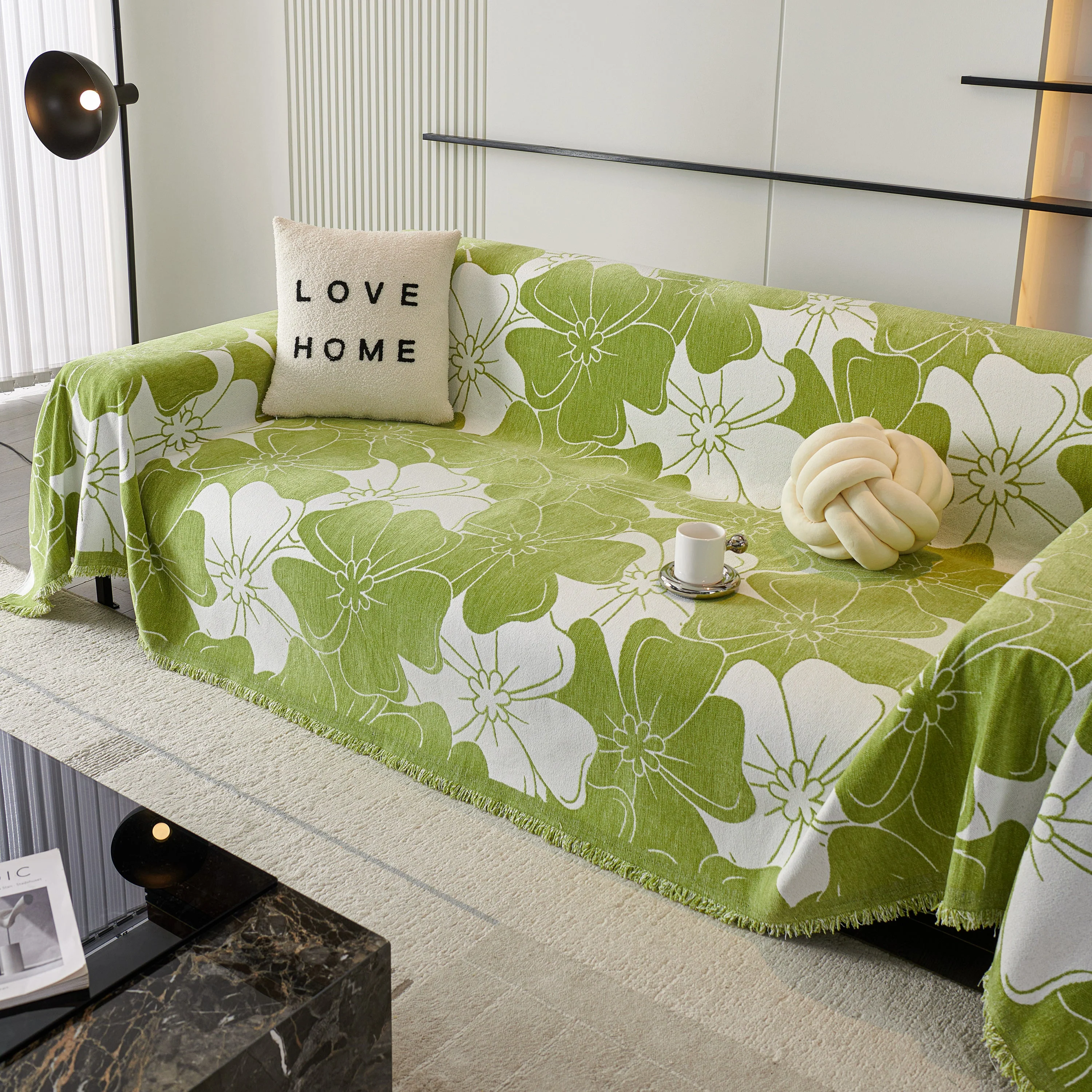 Decorative Throw Blankets for Sofa, Oversized Pretty Floral Throws for Sofas - Image 15