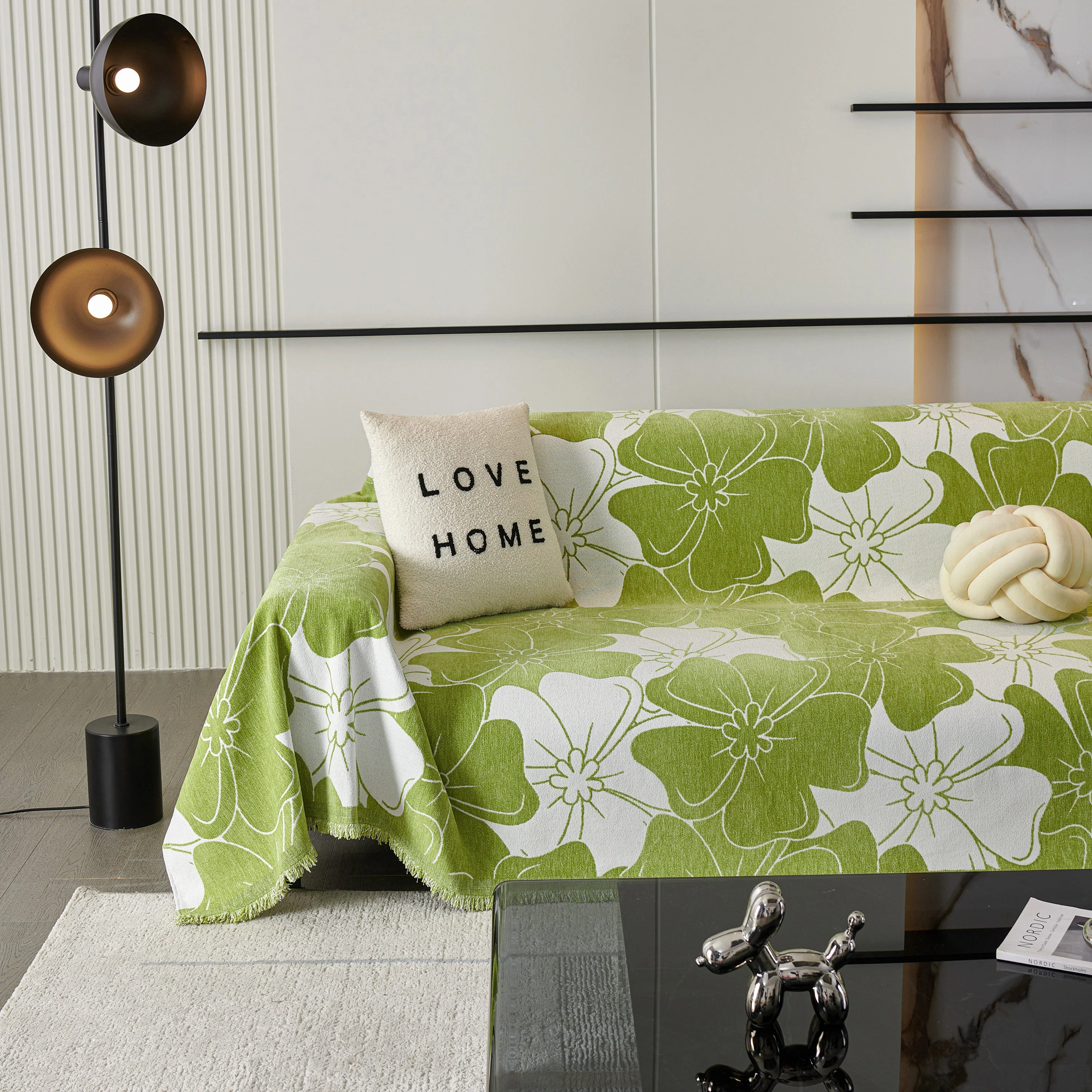 Decorative Throw Blankets for Sofa, Oversized Pretty Floral Throws for Sofas - Image 17