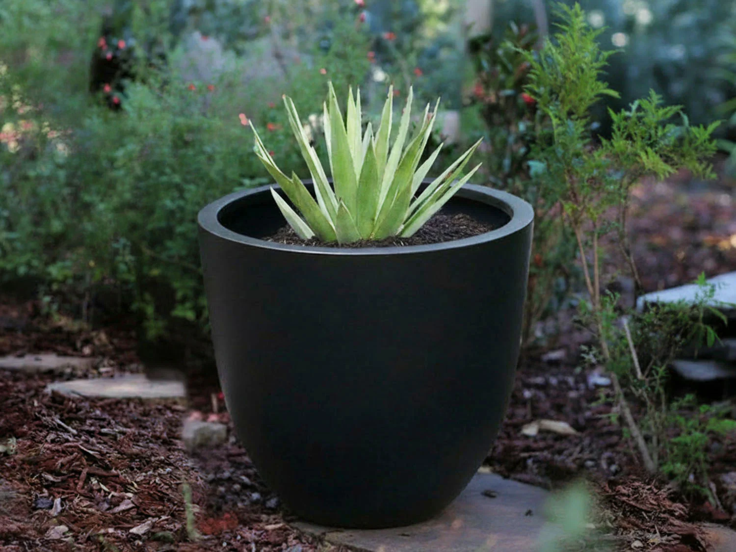 Deep Bowl Planter 43.5" D x 37.5" H  By Plantatorem - Image 6