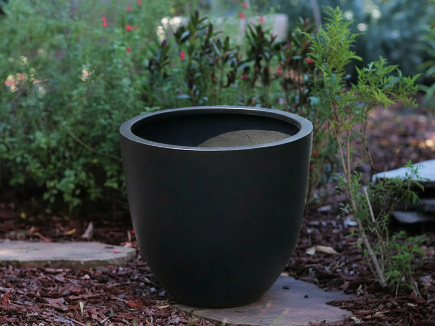 Deep Bowl Planter 43.5" D x 37.5" H  By Plantatorem - Image 8