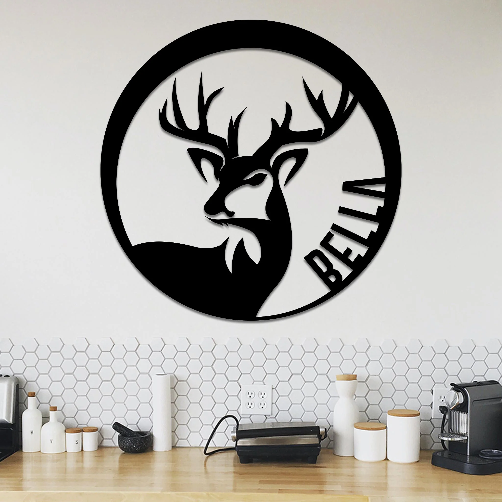 Deer Name Sign