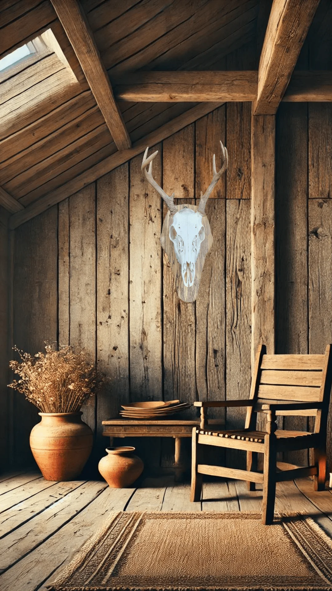 Deer skull mount - Image 4