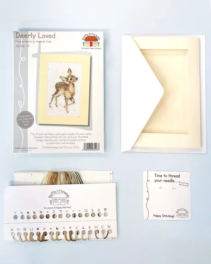 Deerly Loved - Thread XGC58-TP Counted Cross Stitch Kit - Image 3