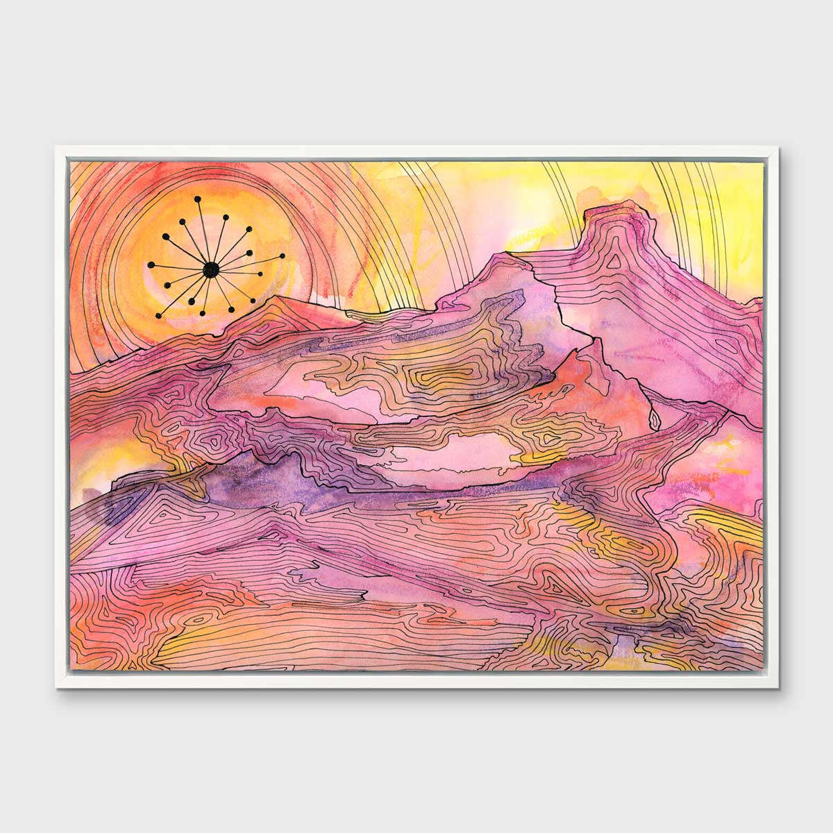 Desert Daybreak - Open Edition Canvas Print - Image 4