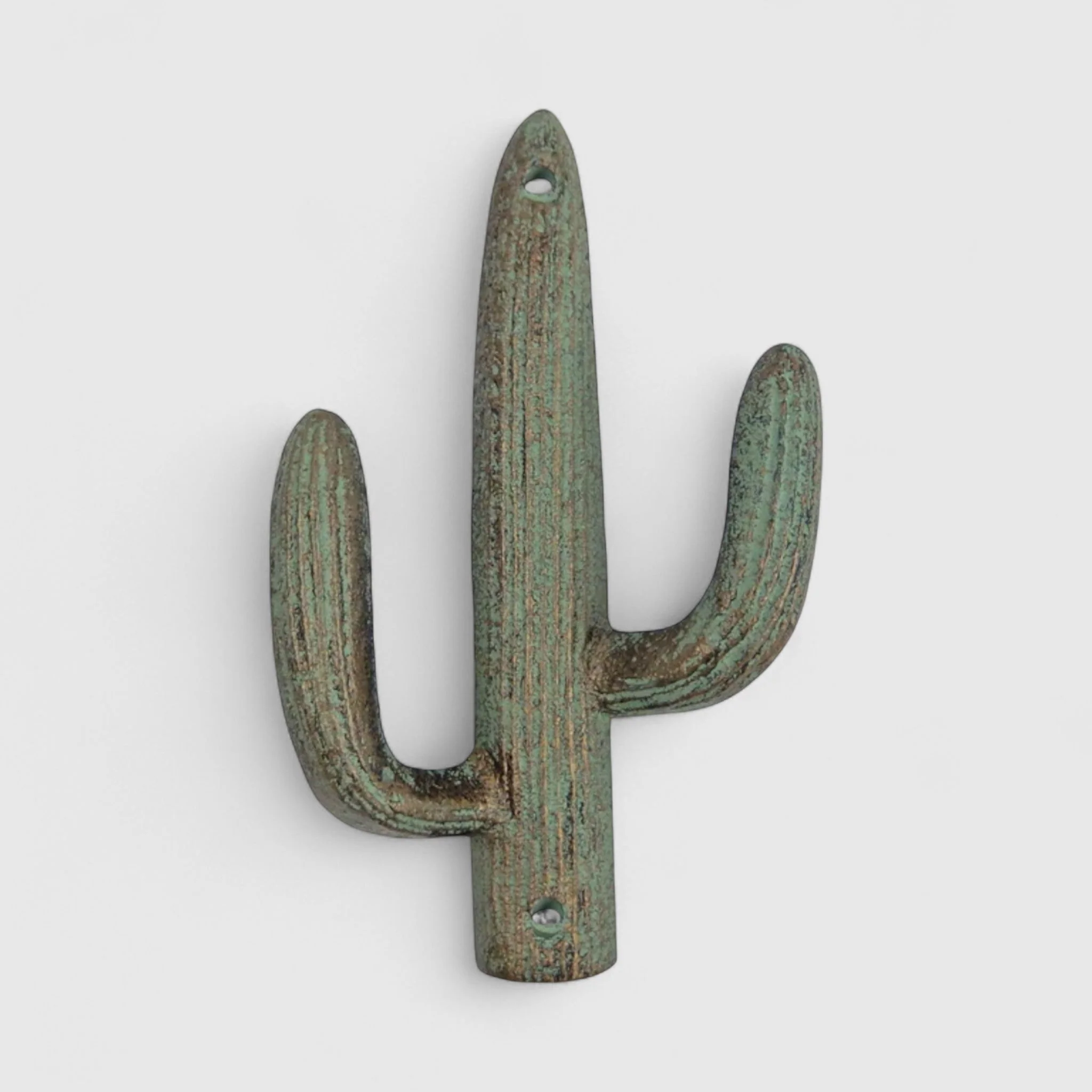 Desert-Inspired Cast Iron Cactus Hook, Southwestern Wall Decor Accent - Image 2
