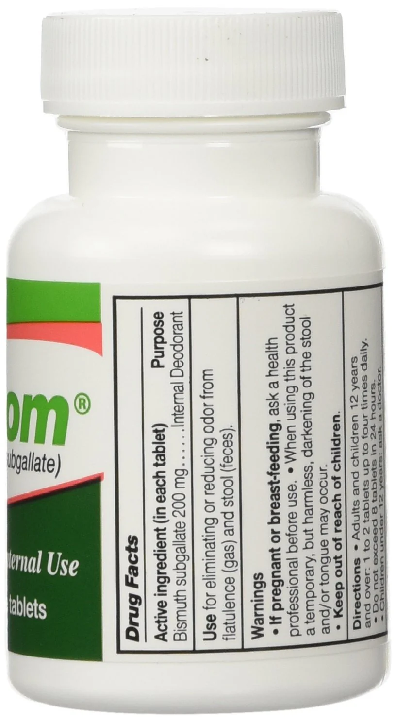 DEVROM Tablets (Internal Deoderant)200MG 100chewable tablets - Image 4