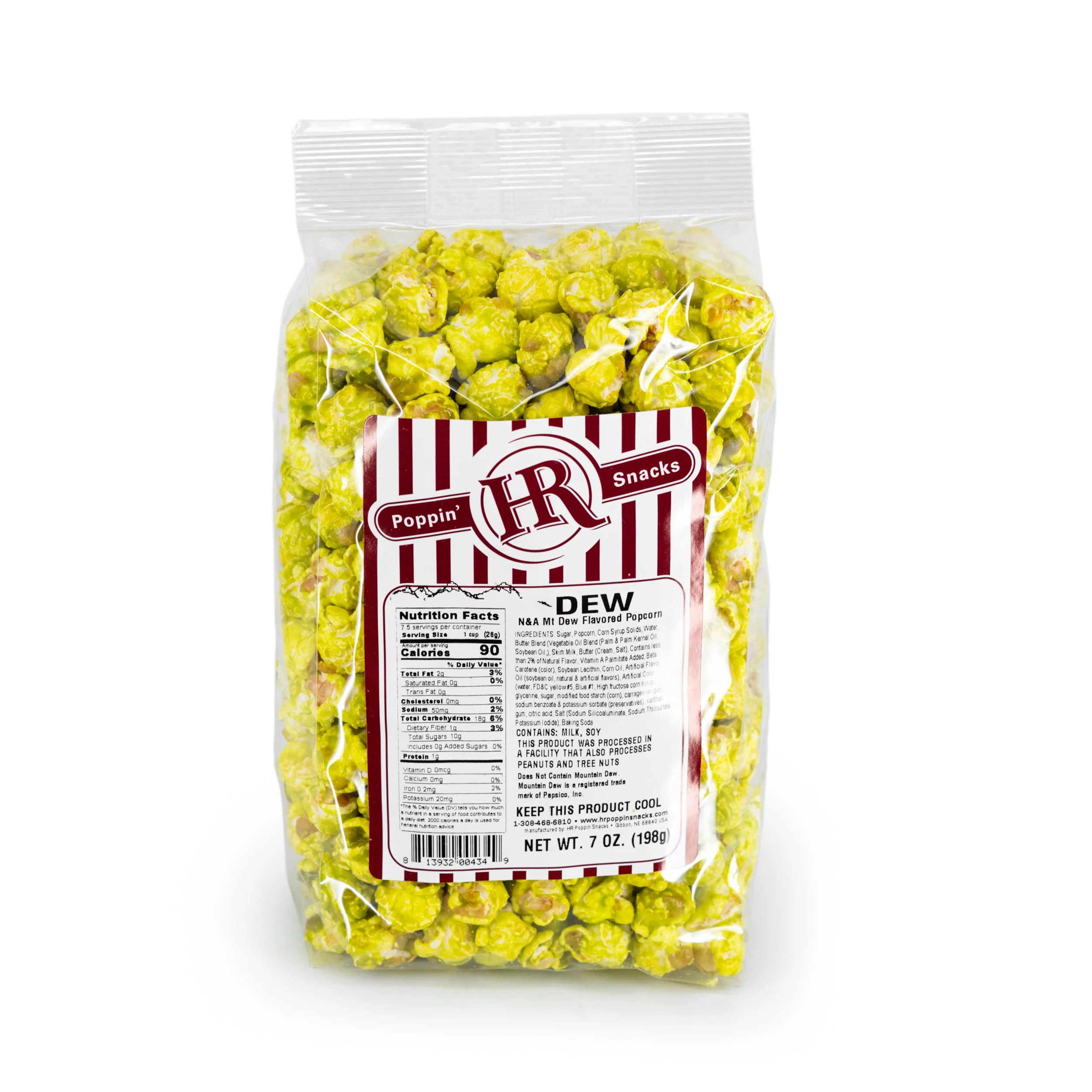Dew Soda Popcorn | 7 oz | Pack of 2 | HR Poppin' Snacks - Image 2