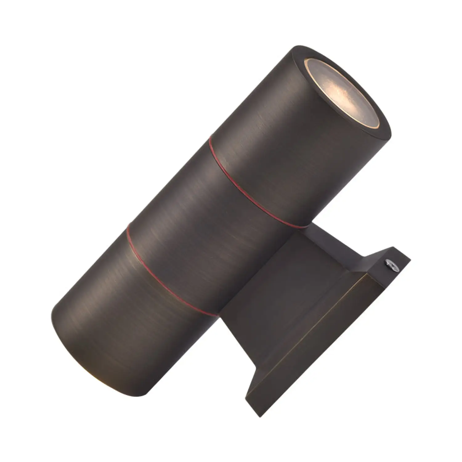 Die Cast Brass Up Down Cylinder Wall Sconce with IP65 Rating - Image 3
