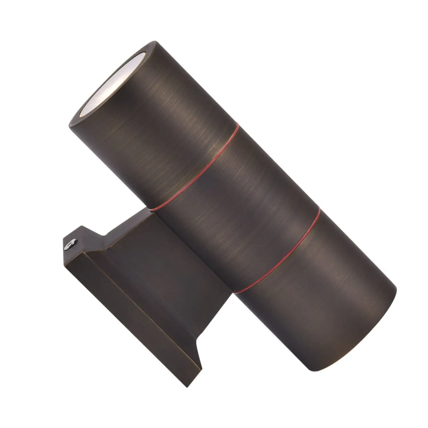 Die Cast Brass Up Down Cylinder Wall Sconce with IP65 Rating - Image 4