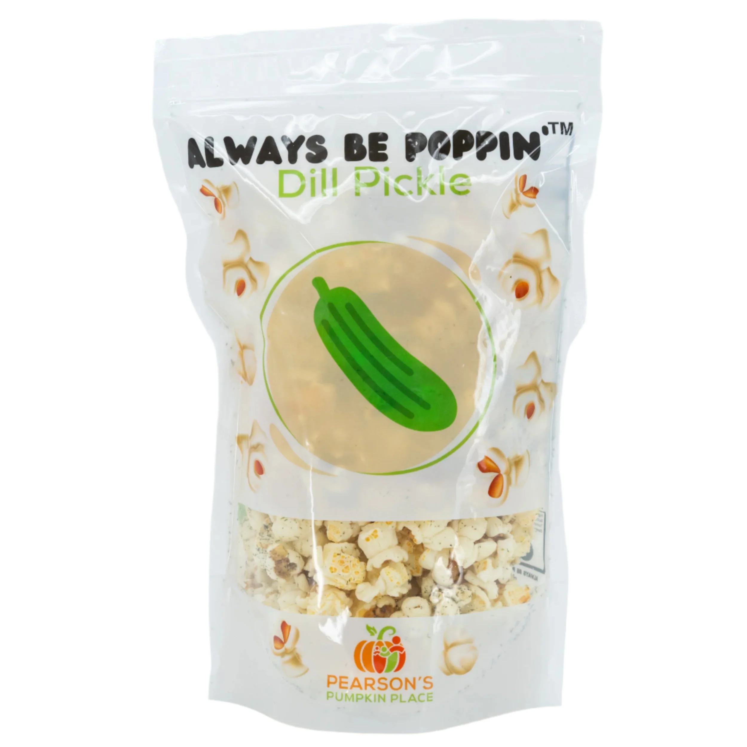 Dill Pickle Popcorn | 3.5 oz | Pack of 2 | Gluten Free | Pearson's Pumpkin Place - Image 2