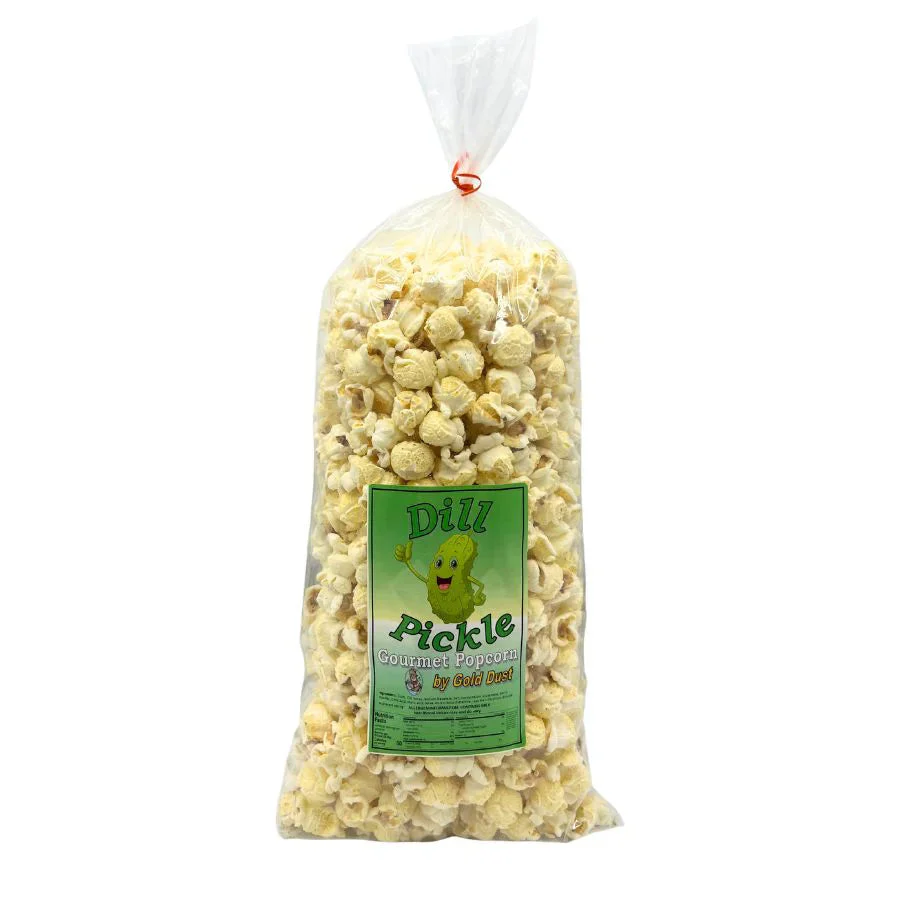 Dill Pickle Popcorn | Pack of 2 | 8 oz | Non-GMO | Gold Dust Kettle Corn - Image 2