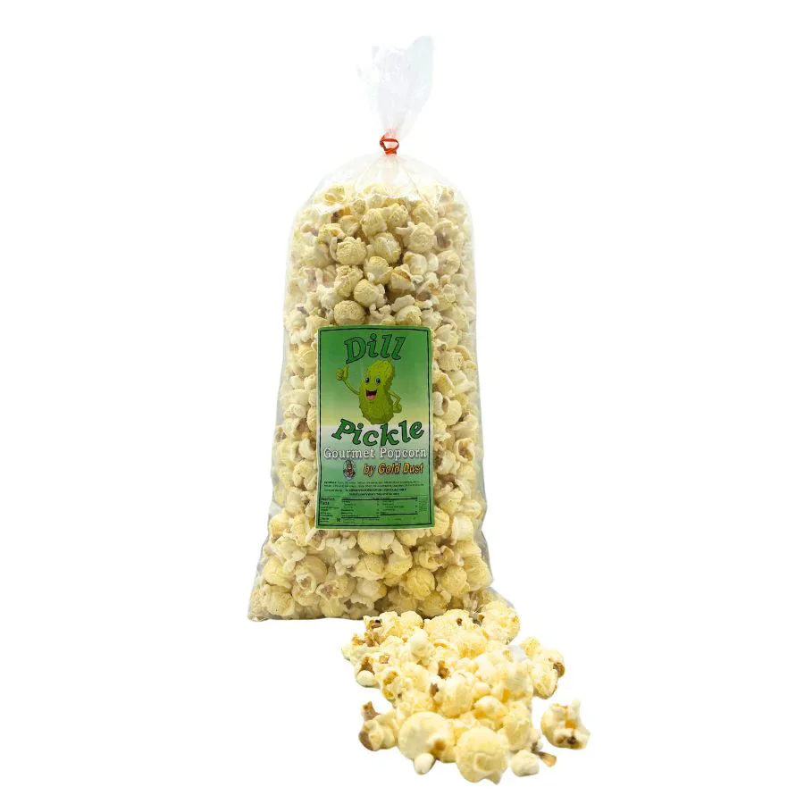 Dill Pickle Popcorn | Pack of 2 | 8 oz | Non-GMO | Gold Dust Kettle Corn - Image 3