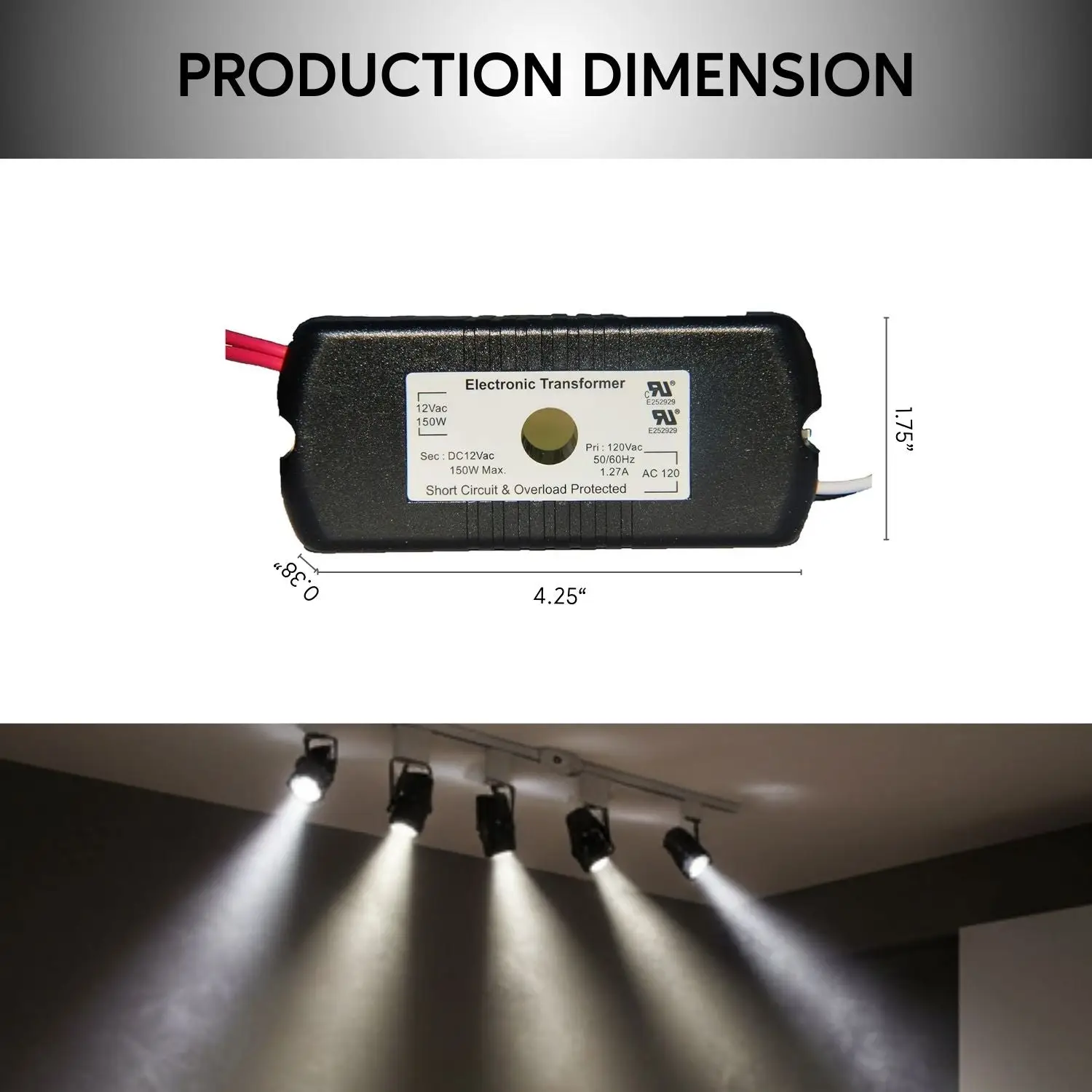 Dimmable 150W Halogen Lamp Transformer with Auto Restart - Image 16