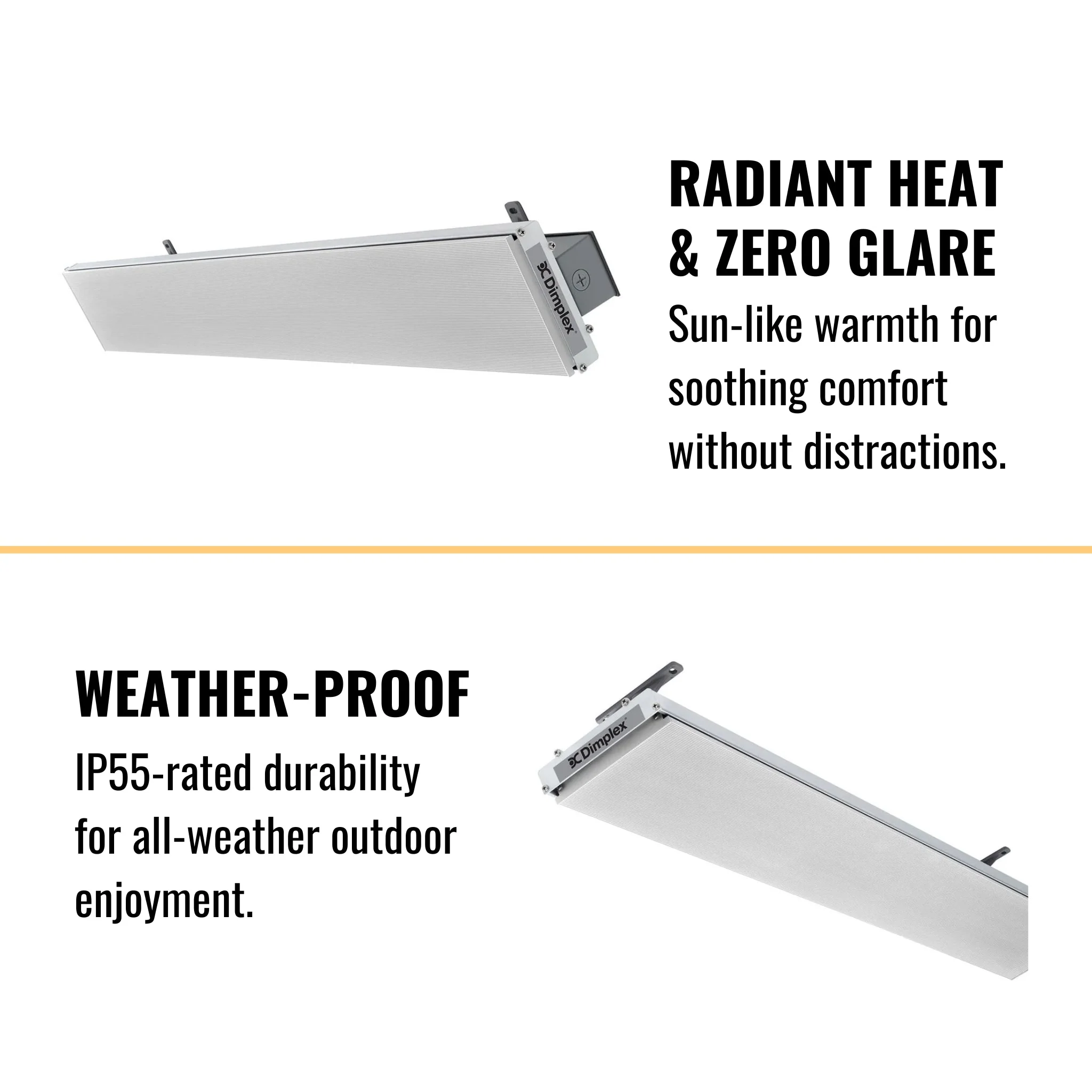 Dimplex DLW 70" Noiseless Radiant Electric Heater For Outdoor And Indoor, 3200W [DLW3200W24] (SAK15698) - Image 17