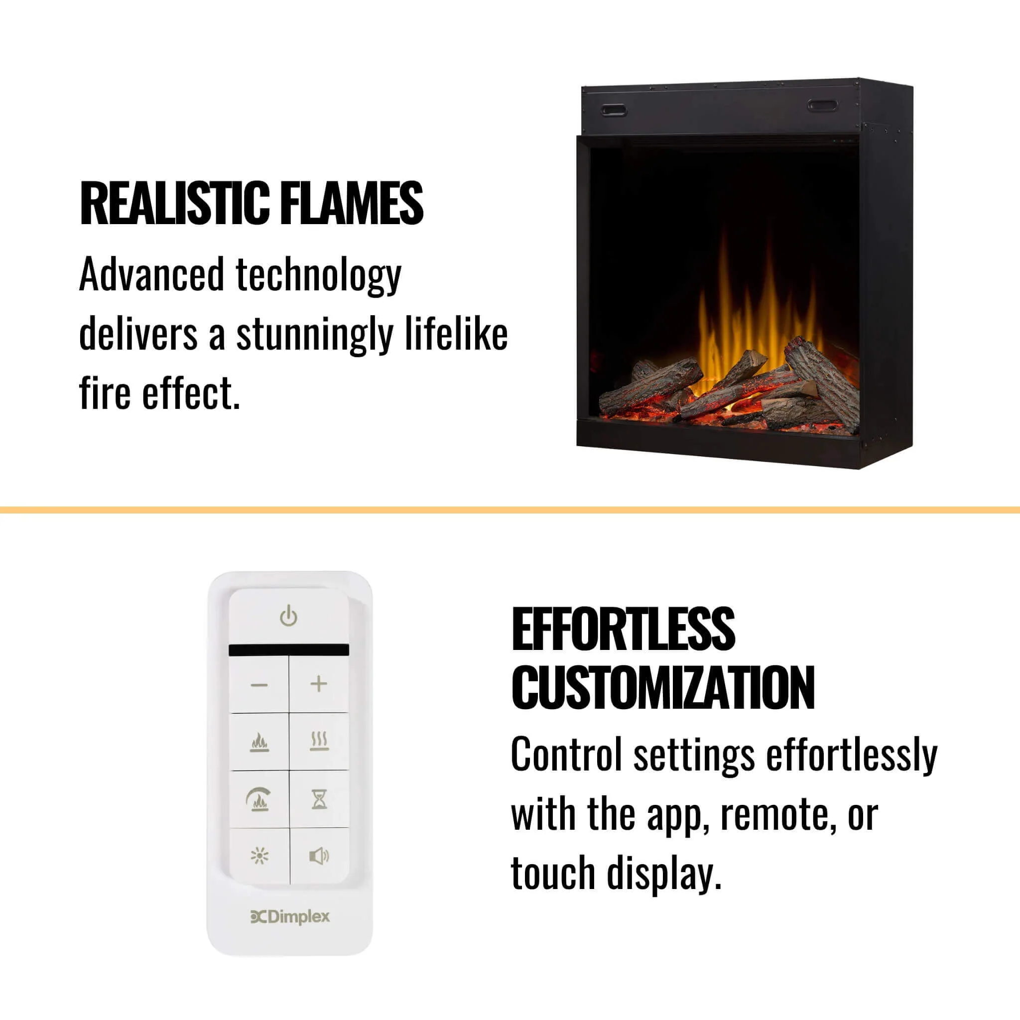 Dimplex Ignite Aspire Built-In Electric Fireplace [ASP30/36/42] (SAK59816) - Image 9