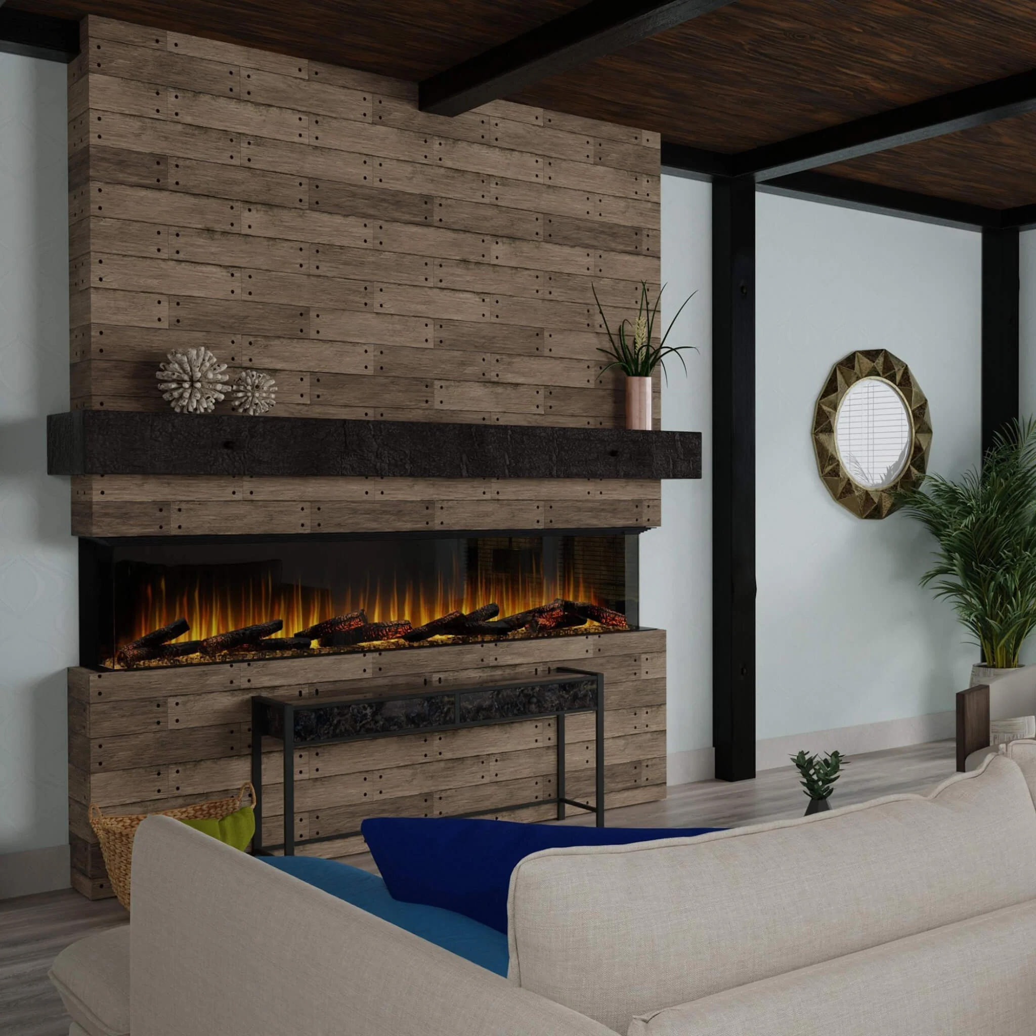Dimplex Ignite Ultra Built-In Electric Fireplace With Multi Function Remote Control [ULT50/60/74/88] (SAK51854) - Image 6