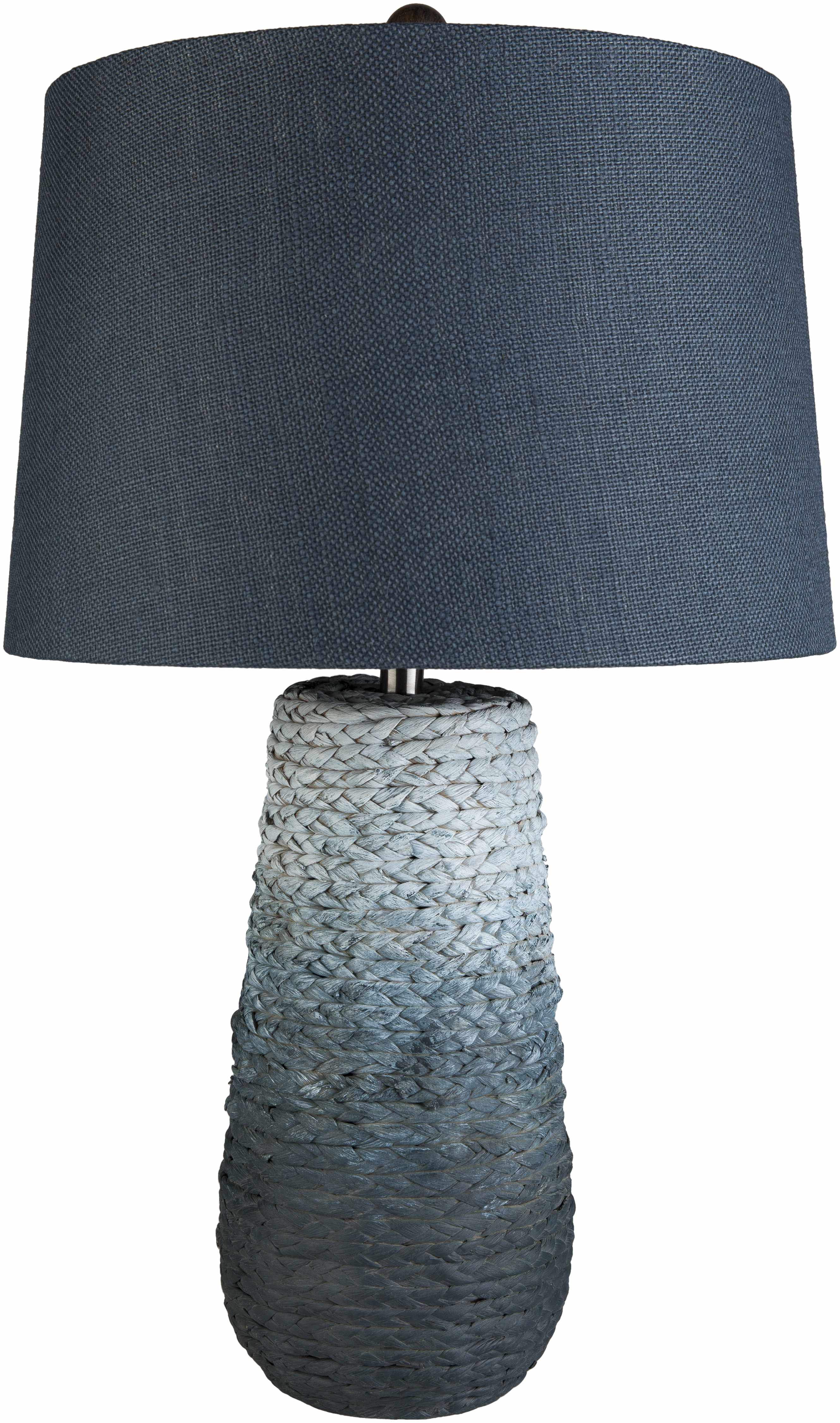Dingras Pale Blue Jute Table Lamp - Image 2