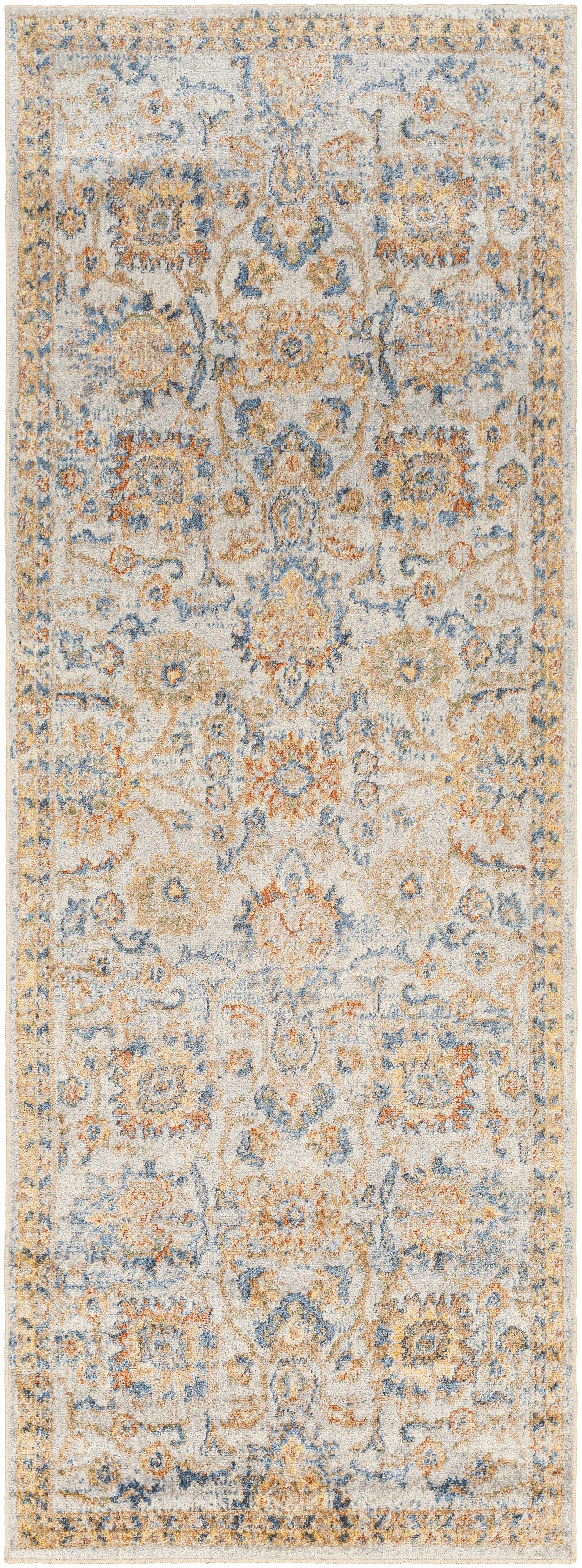 Dion Washable Floral Rug - Image 10