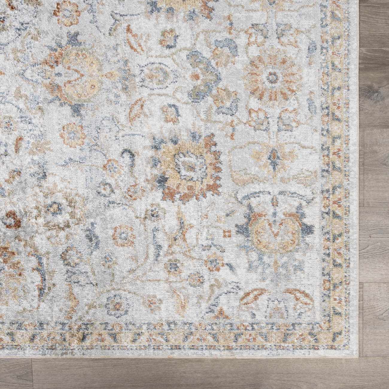 Dion Washable Floral Rug - Image 7
