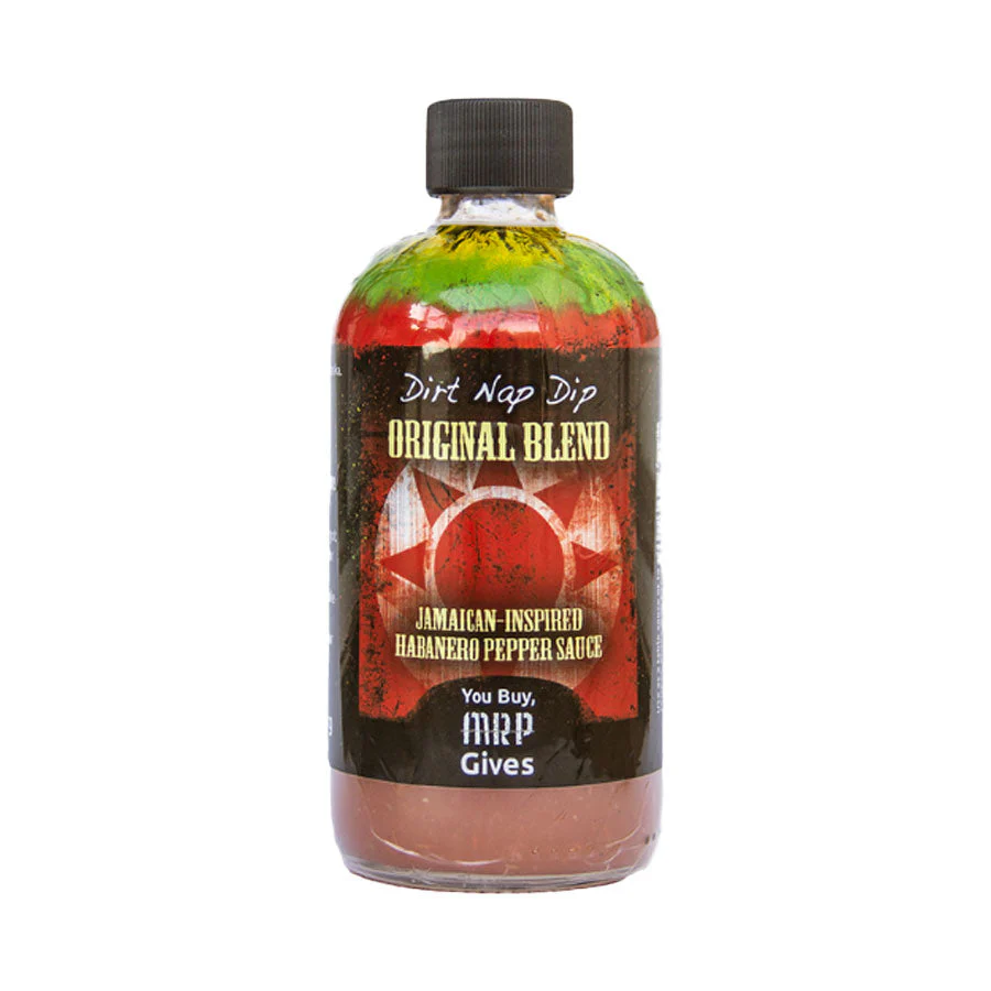 Dirt Nap Dip Original Blend Hot Sauce | Pack of 2 | 8 oz | Mystic Rhoads Productions - Image 2