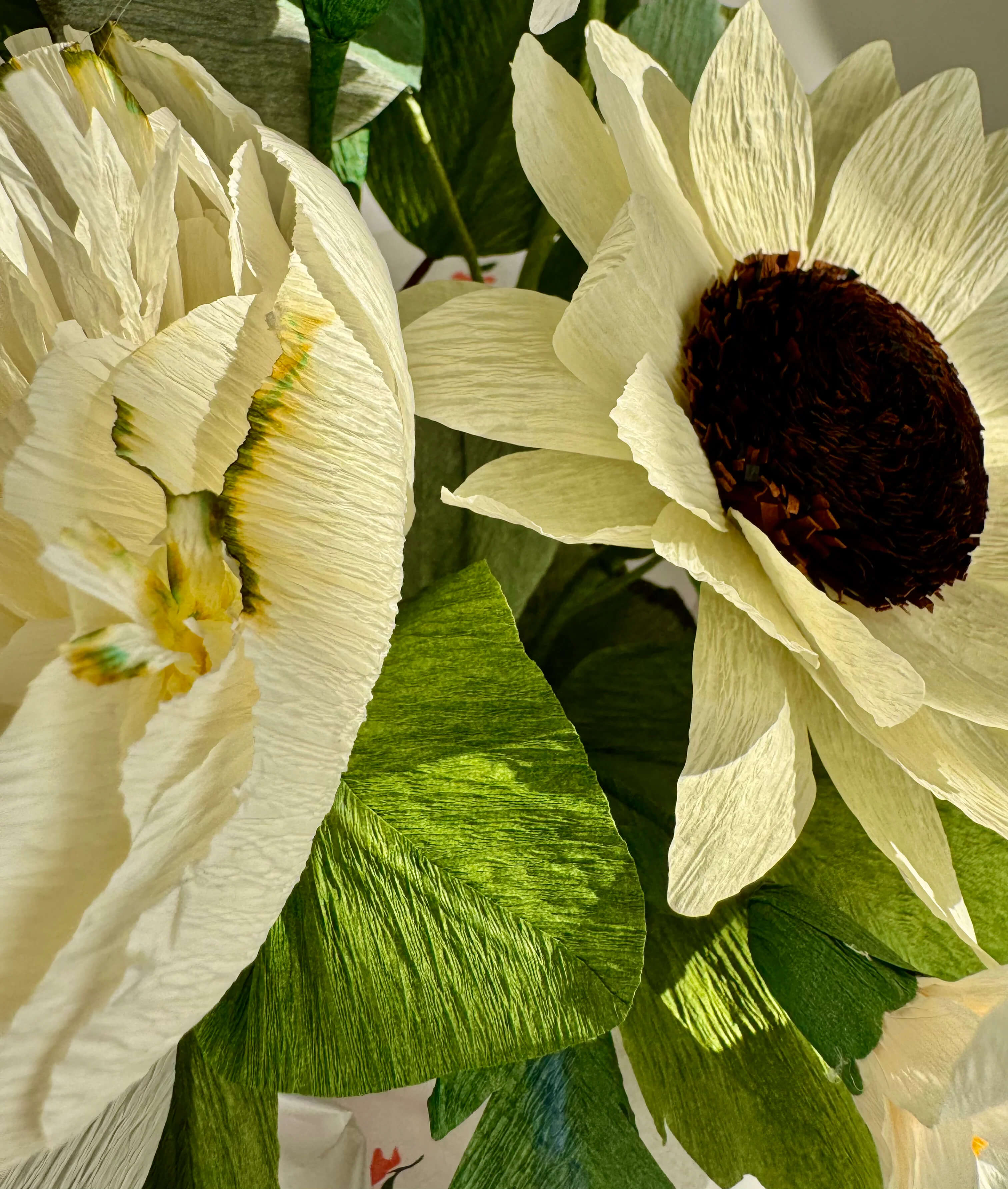 Dirty Martini | Neutral Paper Flower Bouquet - Image 3