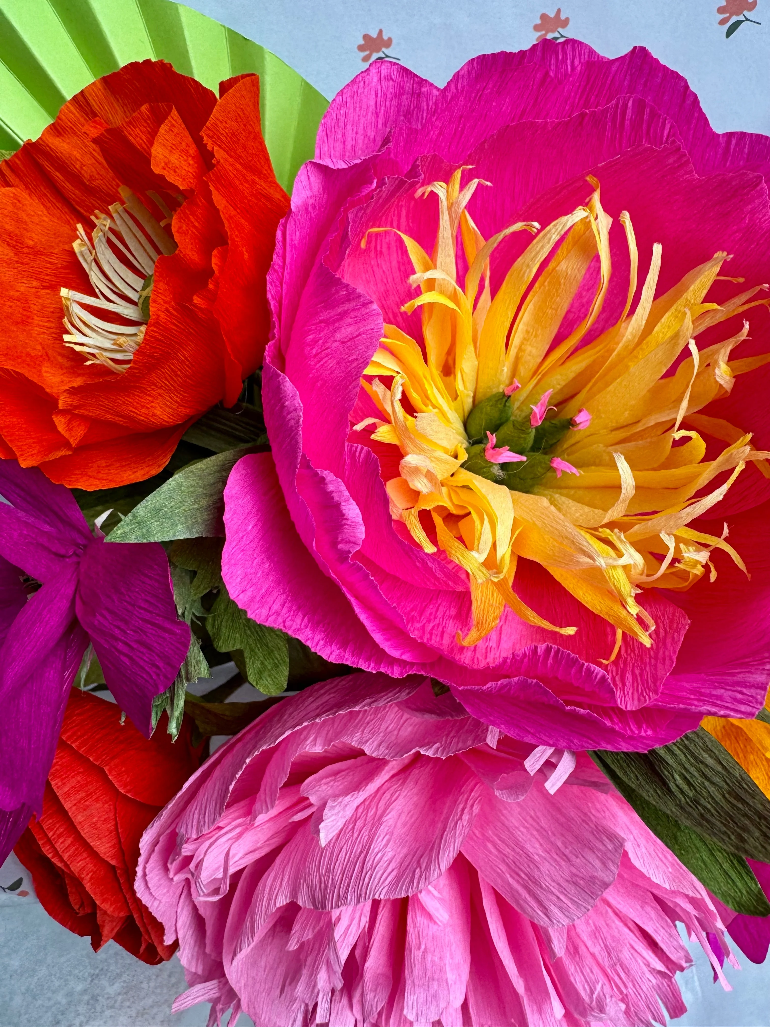 Do You | Colorful Paper Flower Bouquet - Image 3