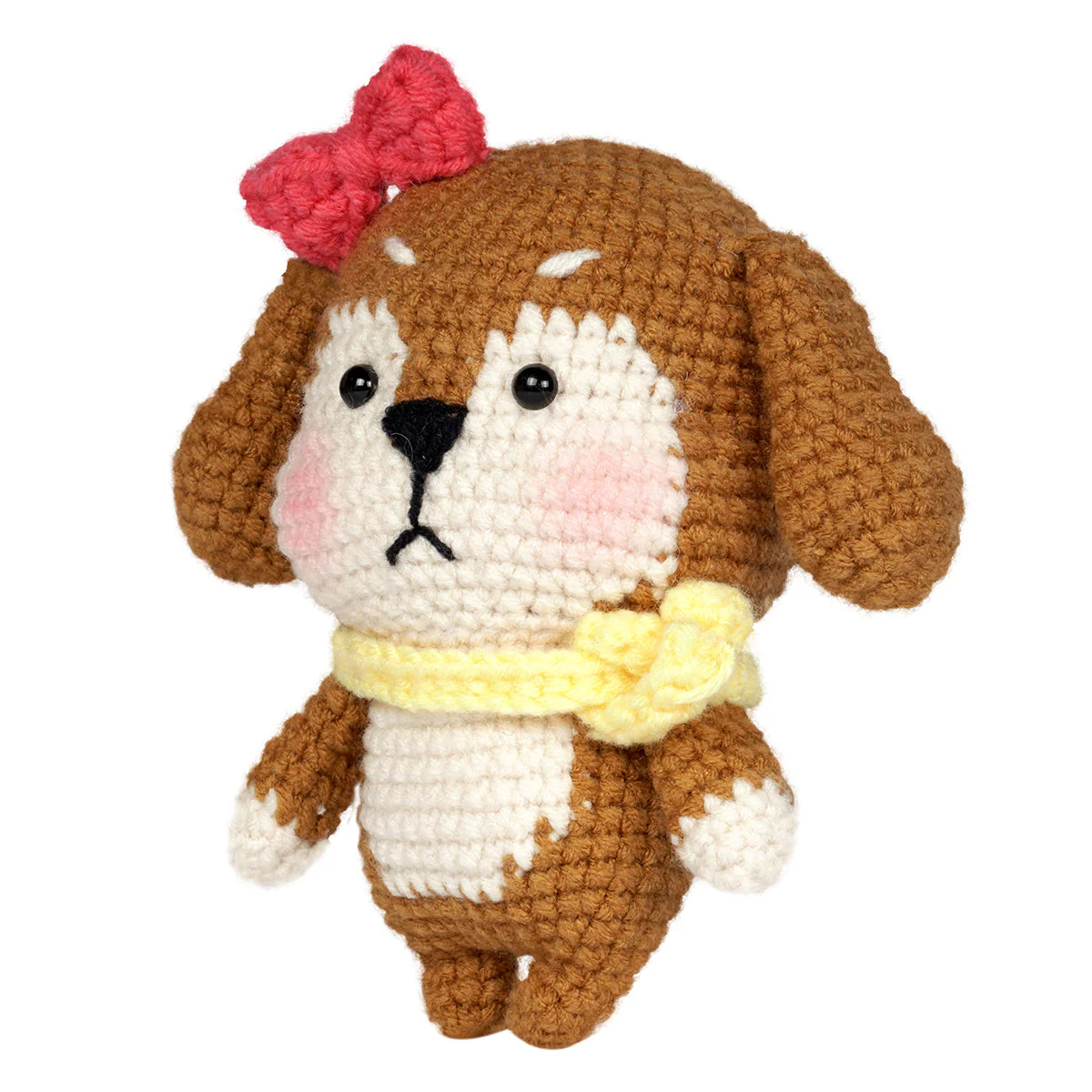 Dog Amigurumi DIY Crochet Kit Wizardi F07N8-M51 - Image 2