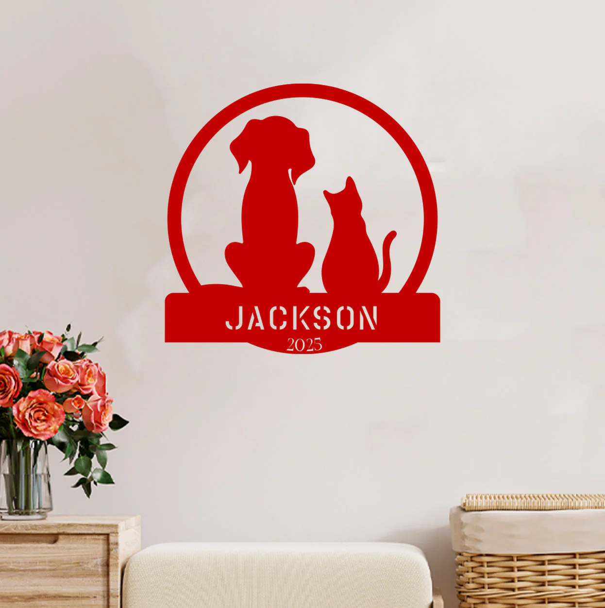Dog and Cat Name Sign - Image 5