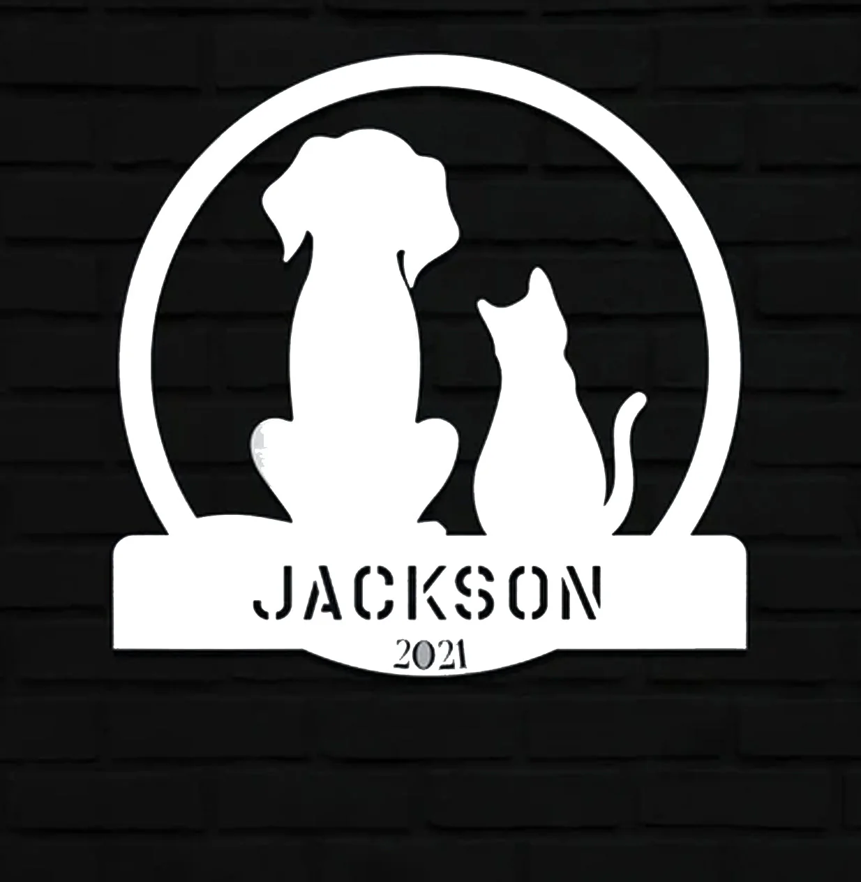 Dog and Cat Name Sign - Image 9