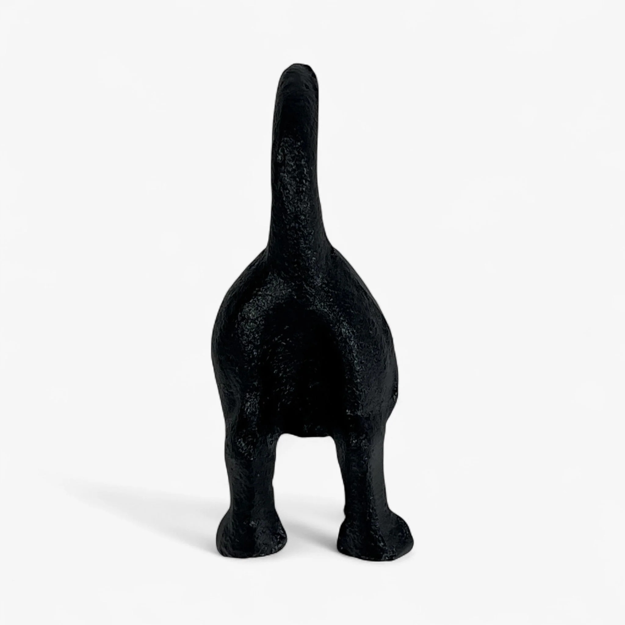 Dog Tail Wall Hook Cast Iron Rustic Home Decor - Image 4