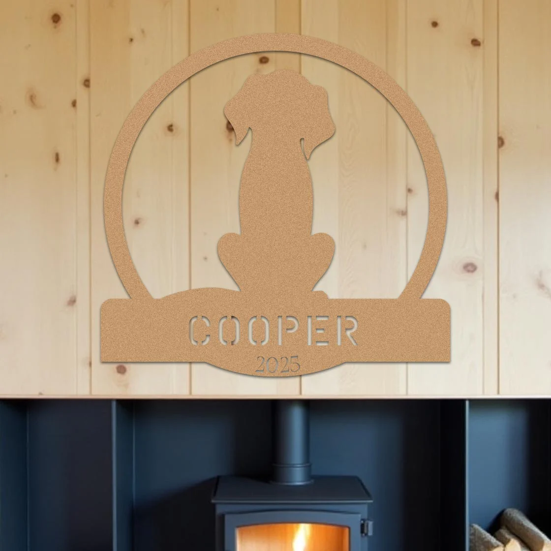 Dog w Name Sign - Image 3