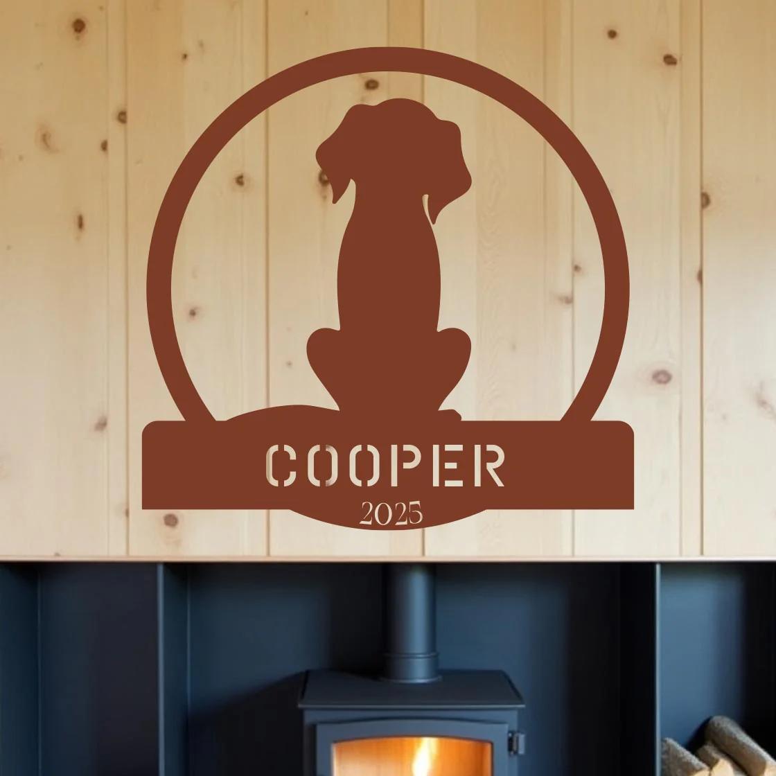 Dog w Name Sign - Image 6