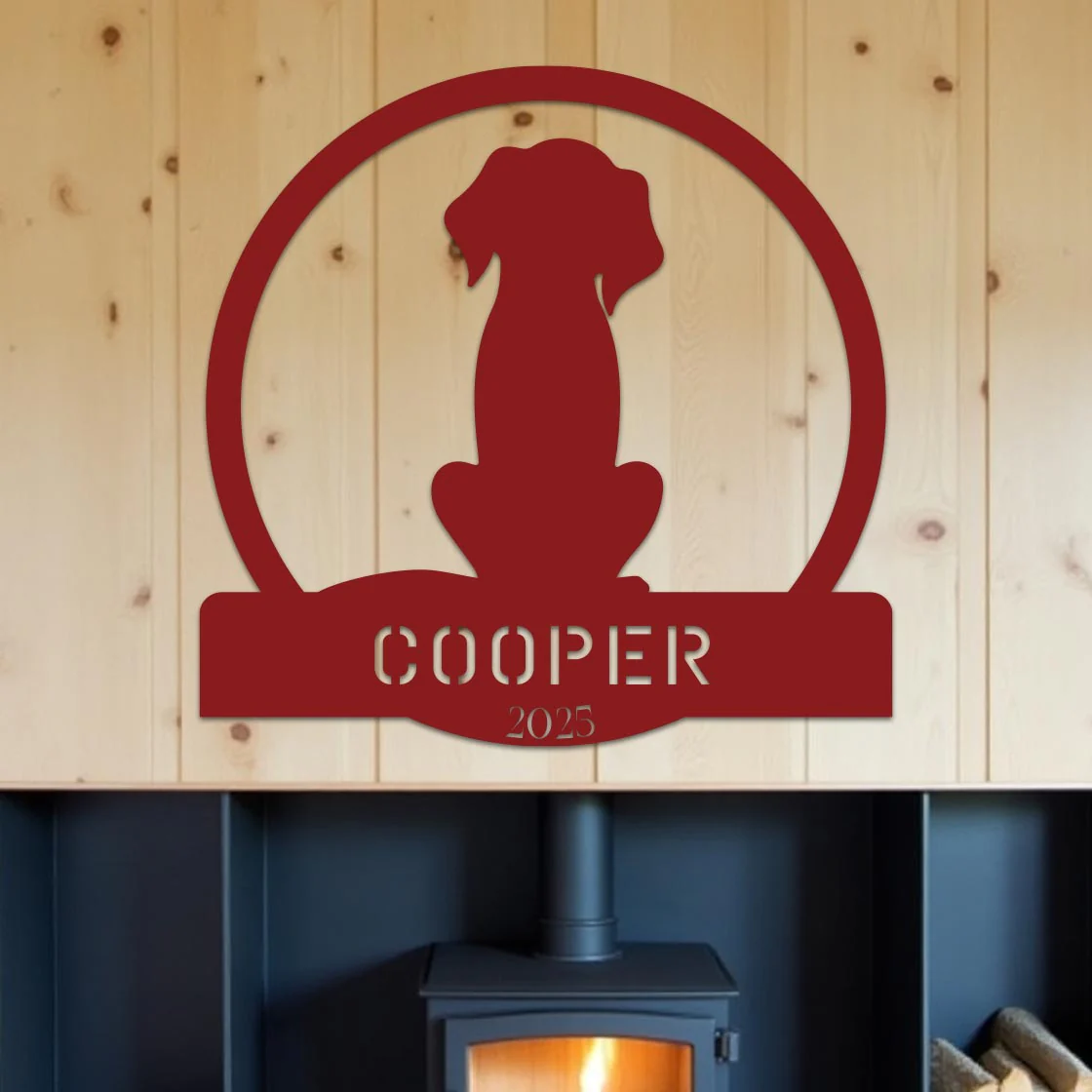 Dog w Name Sign - Image 7