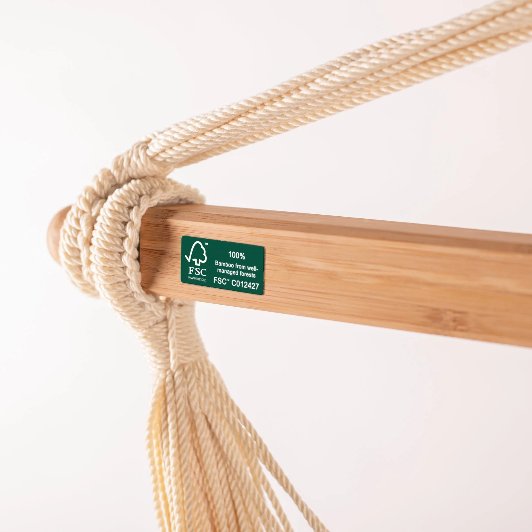Domingo Cedar - Weather-Resistant Kingsize Hammock Chair - Image 4