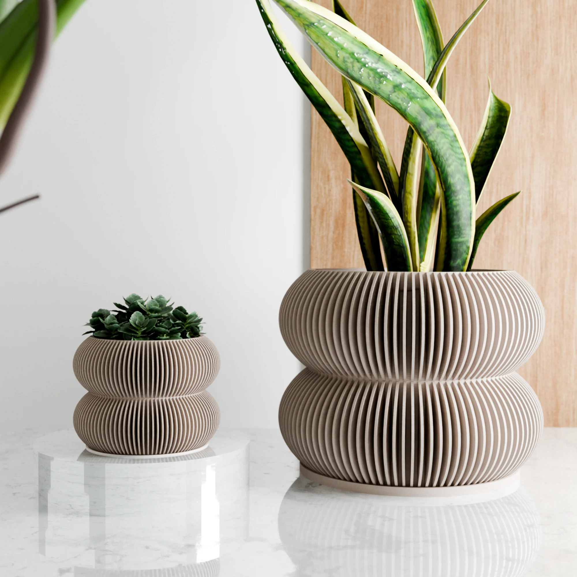 Double BUBBLES Planter - Image 4