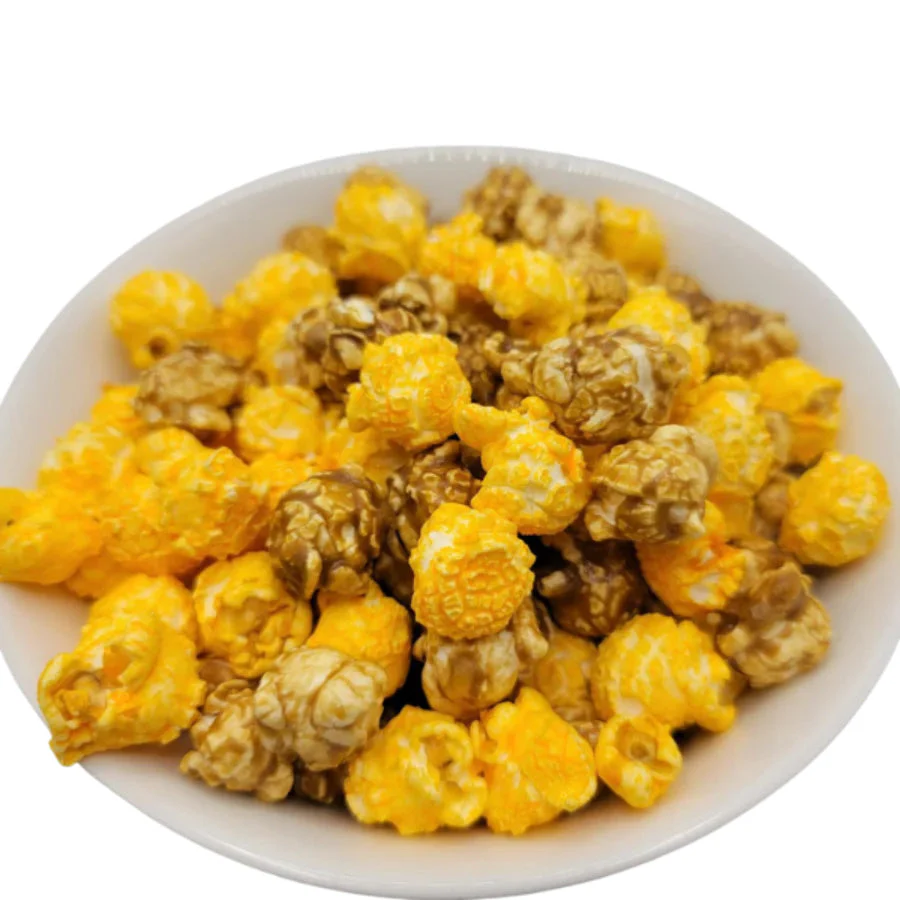 Double Delicious Caramel & Cheese Popcorn Mix | Multiple Sizes | Pack of 2 | HR Poppin' Snacks - Image 6