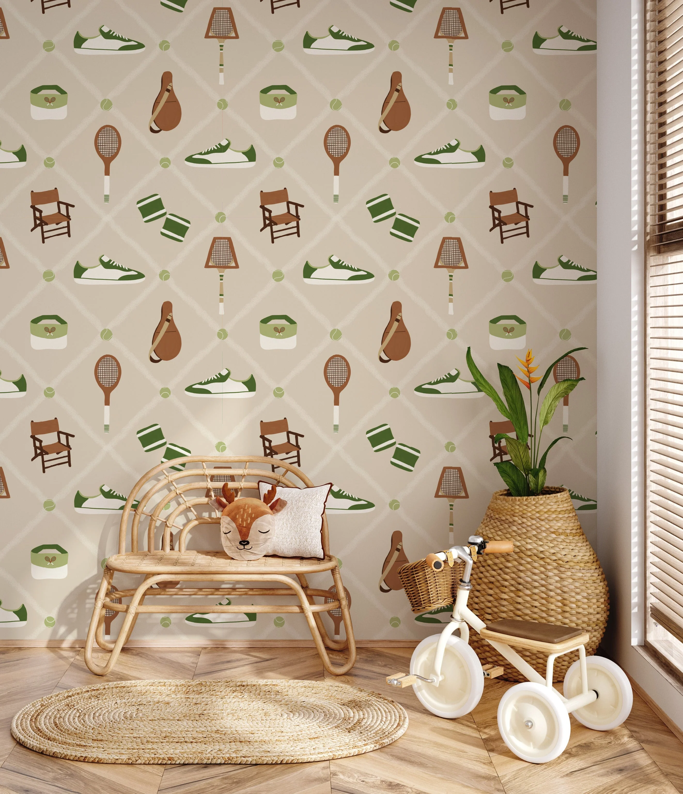 Doubles Wallpaper by Kristie Vargo - Image 3