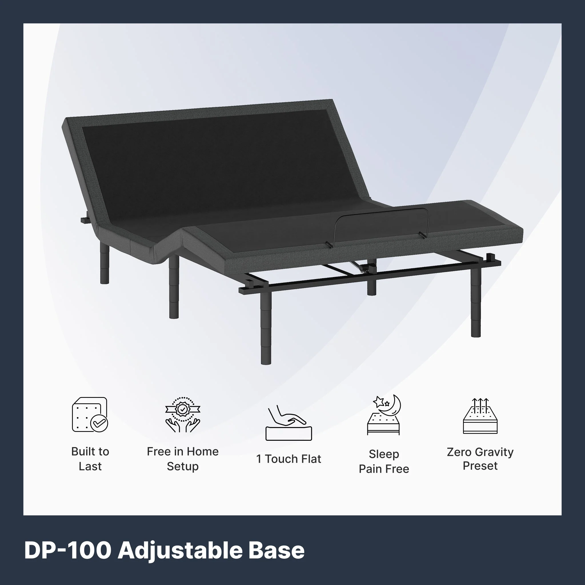 DP100 Adjustable Bed Frame - Image 2