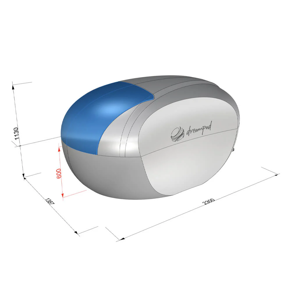 Dreampod Home Float Plus Premium Fiberglass Floatation Tank [DPFP108WPE] (SAK62820) - Image 8