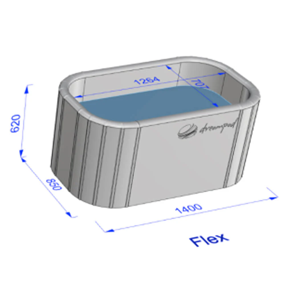 Dreampod Ice Bath Flex Premium Inflatable PVC Reinforced Floatation Tank [DPIB002BPO] (SAK15374) - Image 3