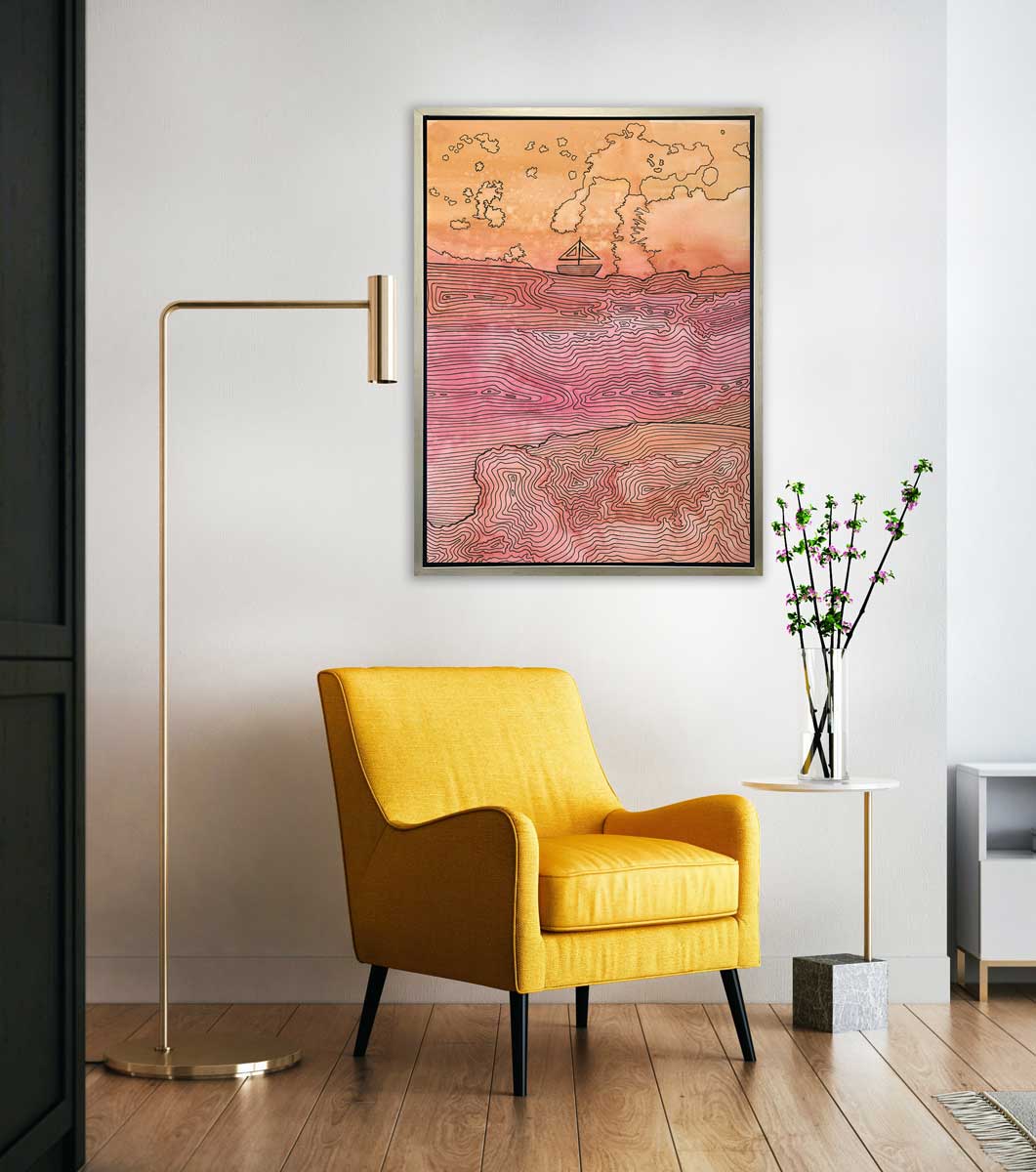 Drifting - Open Edition Canvas Print - Image 2