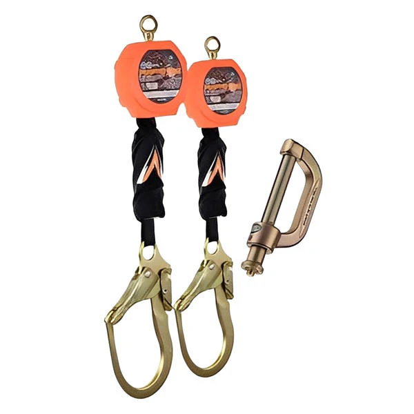 Dual Pygmy 11 ft Pygmy Hog Self Retracting Lifeline With Snap/Peri/Rebar Hooks - Image 2